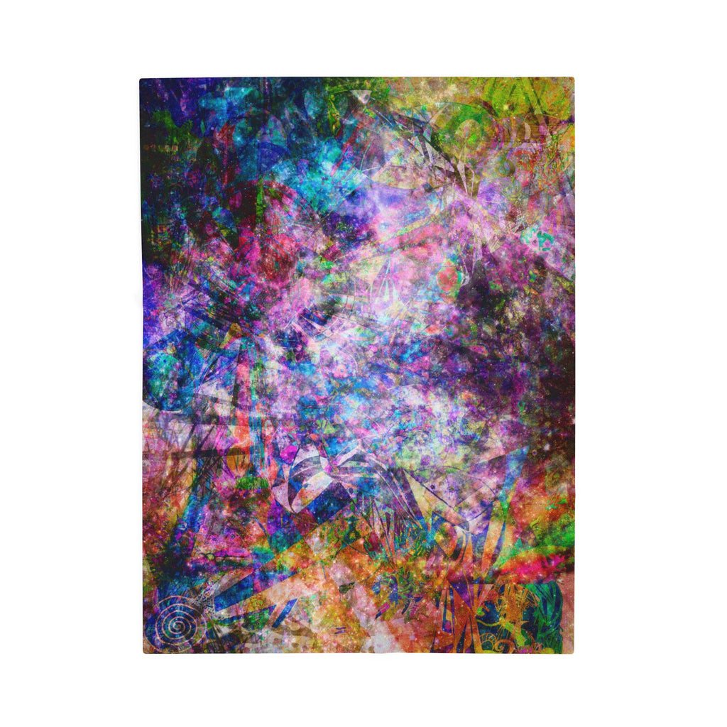 Space Shower 2 Plush Blanket