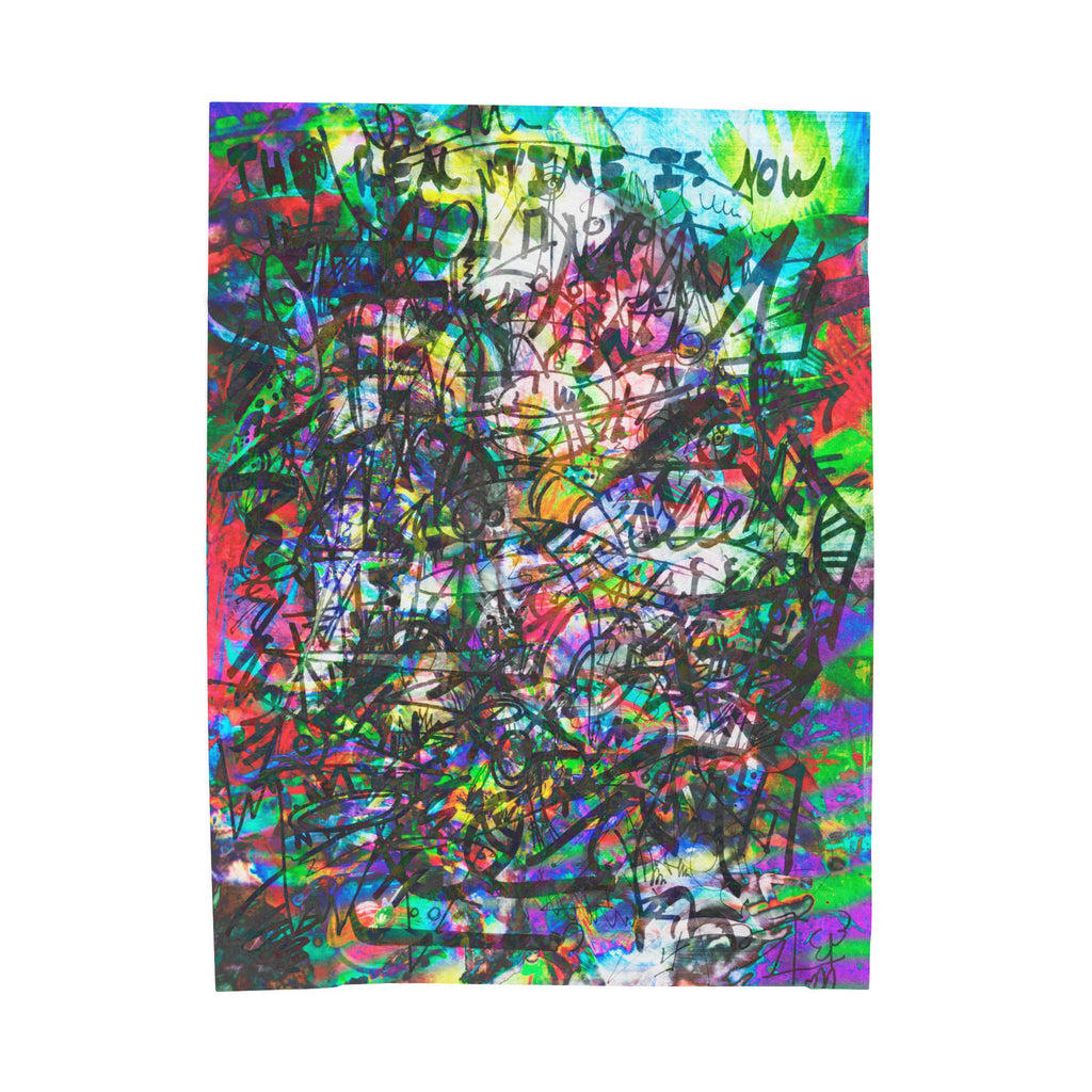 The Real Time Is Now 2022 Plush Blanket