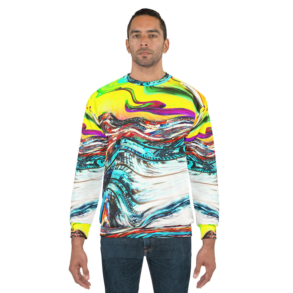 Slip And Slide Unisex Sweatshirt (AOP)