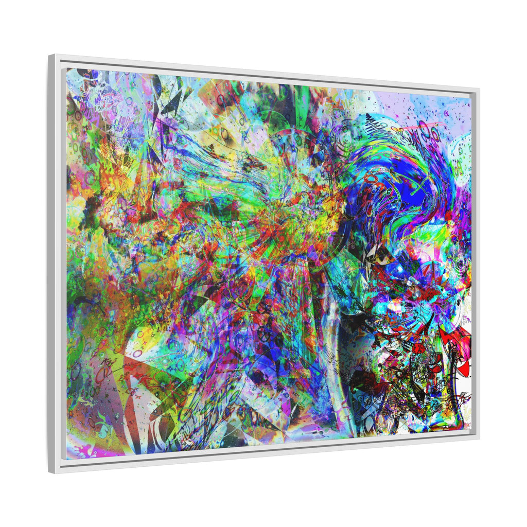 Barfing Beautifully Matte Canvas Print (Framed)