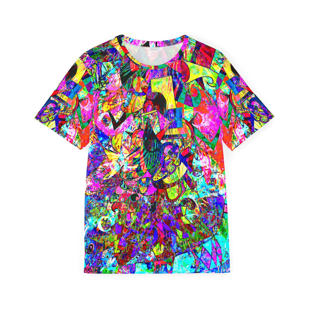 Love Monster - Psychedelic Abstract All-Over Print Men's Sports Jersey