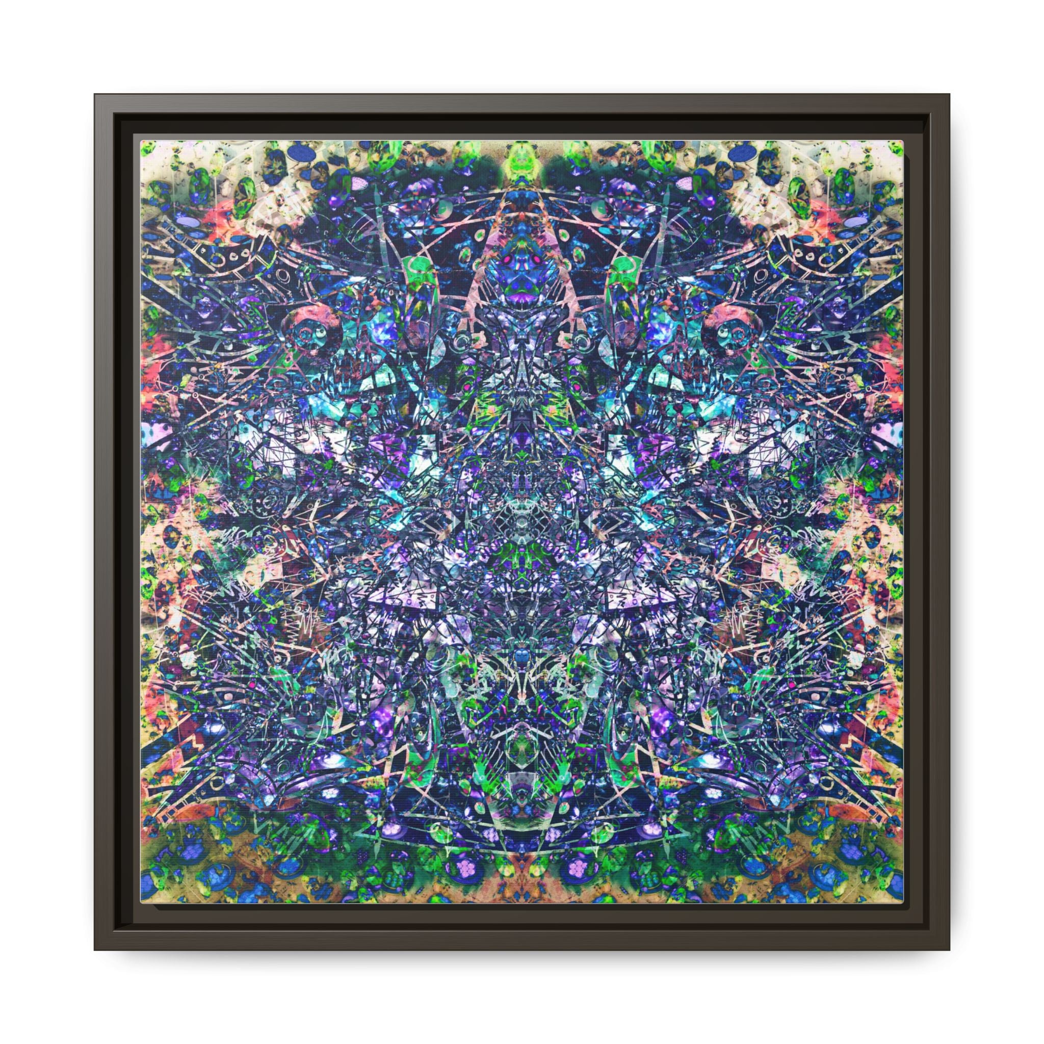 KAWABONGA Matte Canvas, Framed (Multi-color)