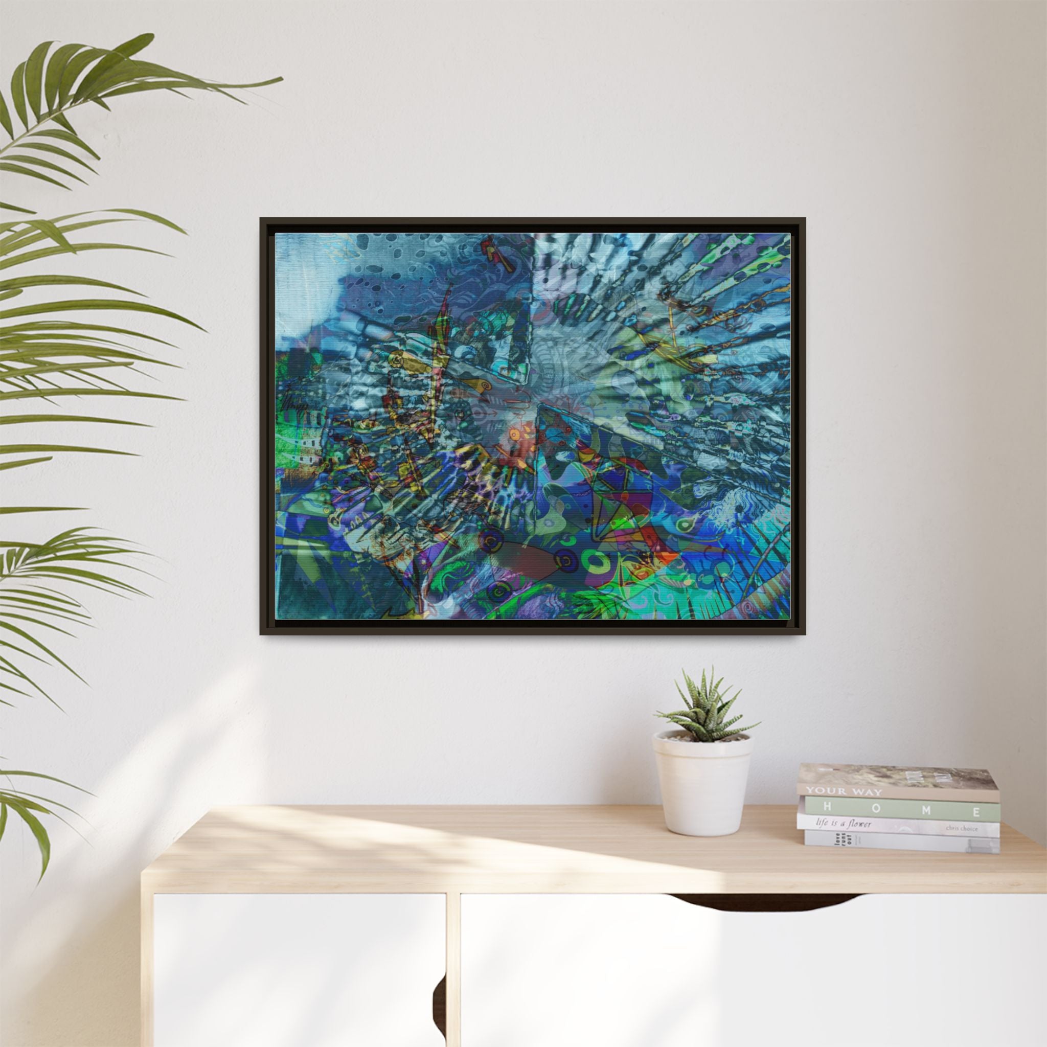 LucindaForevz21 Matte Canvas Framed Art