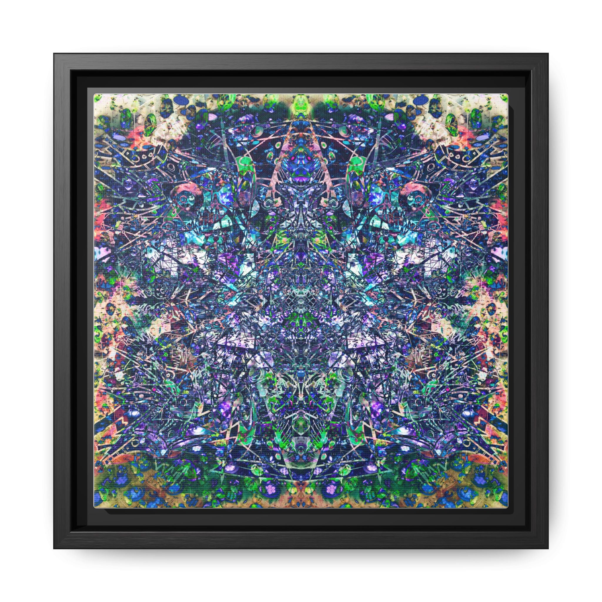 KAWABONGA Matte Canvas, Framed (Multi-color)