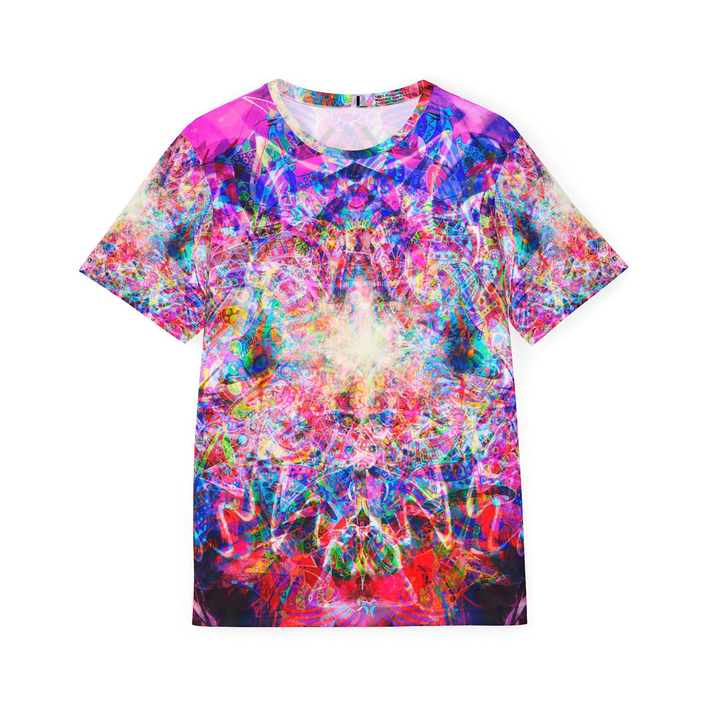 Arashaya - Psychedelic Kaleidoscope Men's Sports Jersey — All-Over Print - Super Vibrant