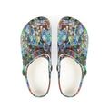 Now You're Stuck 44 - Colorful Abstract EVA Foam Clogs – Vibrant All-Over-Print Garden Shoes