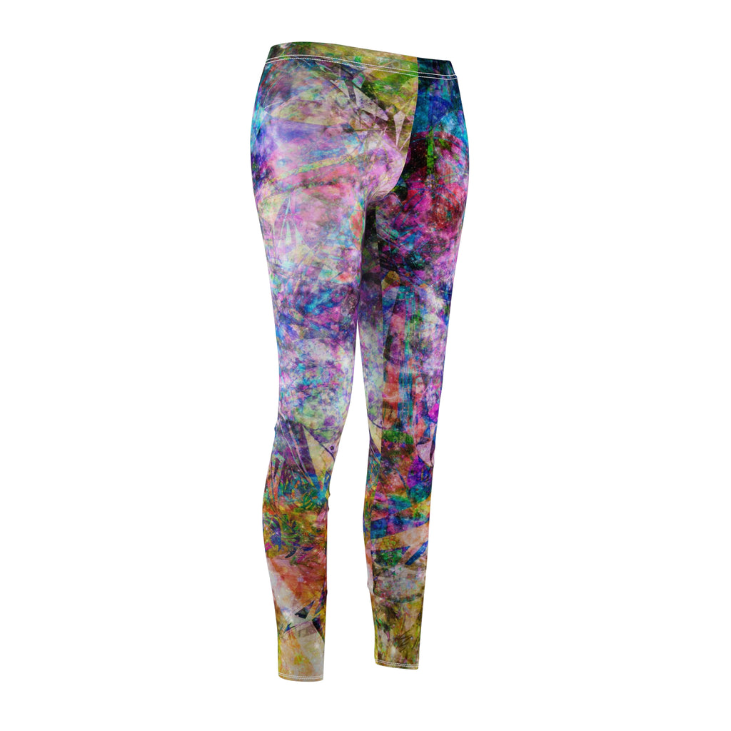 Space Shower 2 Women's Cut & Sew Casual Leggings