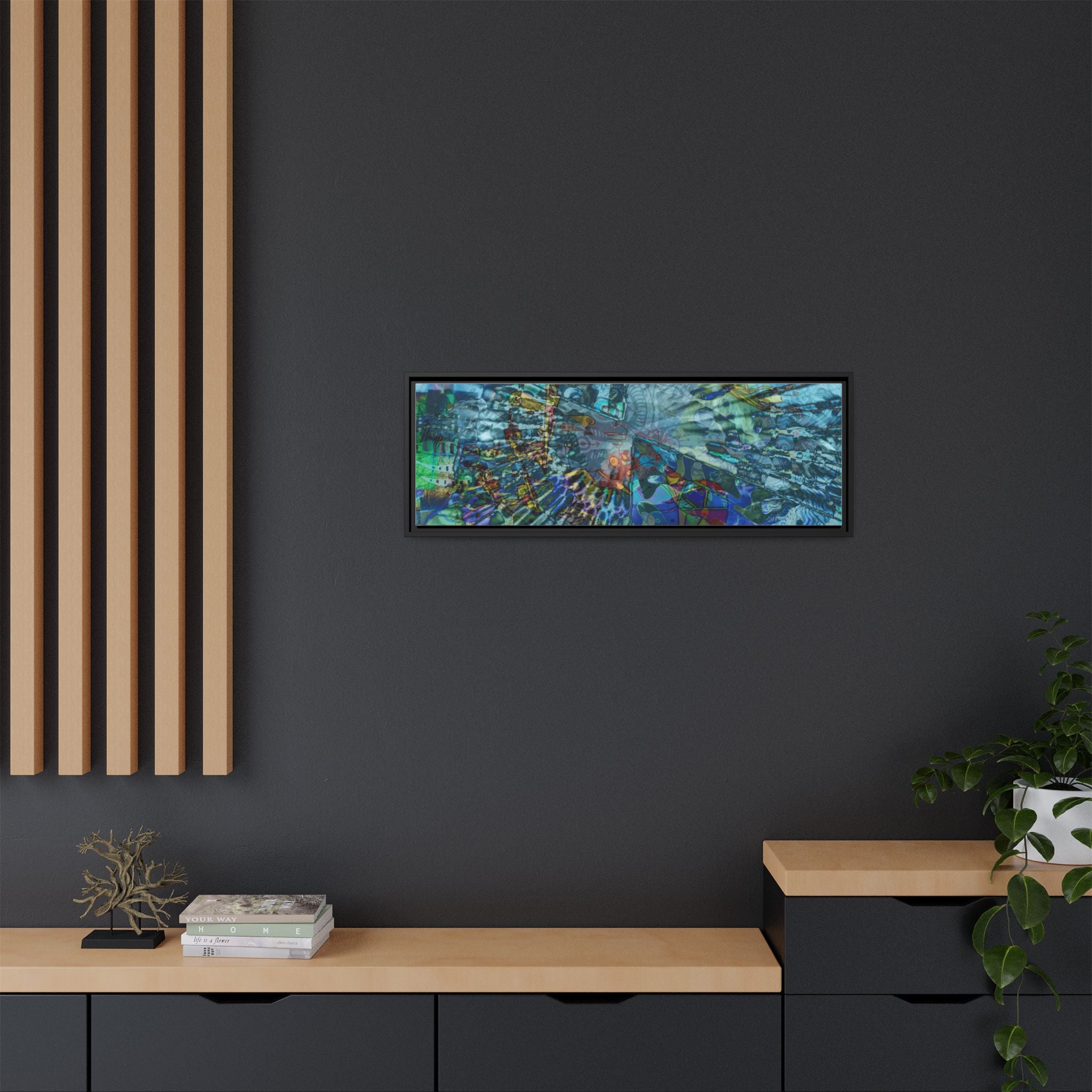 LucindaForevz21 Matte Canvas Framed Art