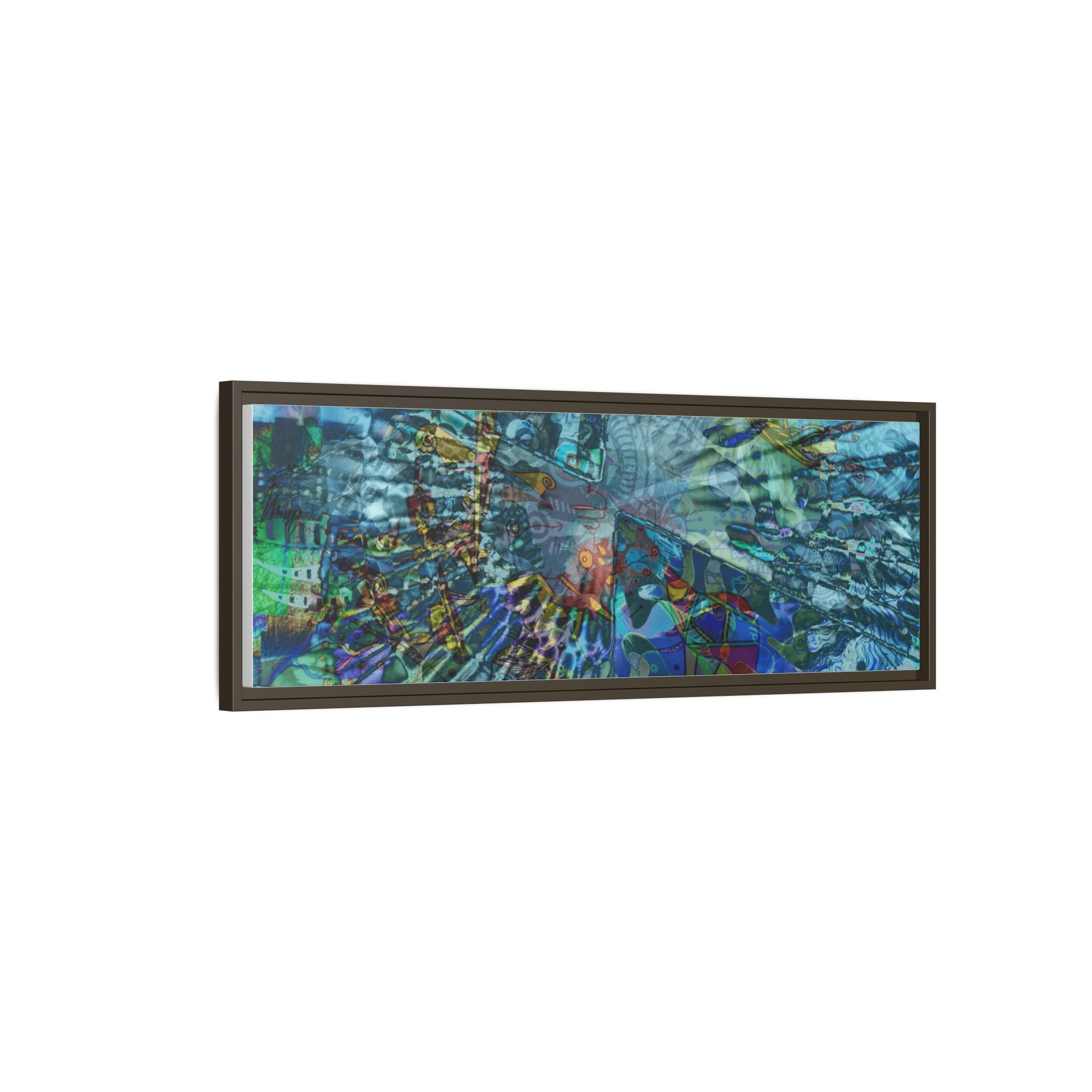 LucindaForevz21 Matte Canvas Framed Art