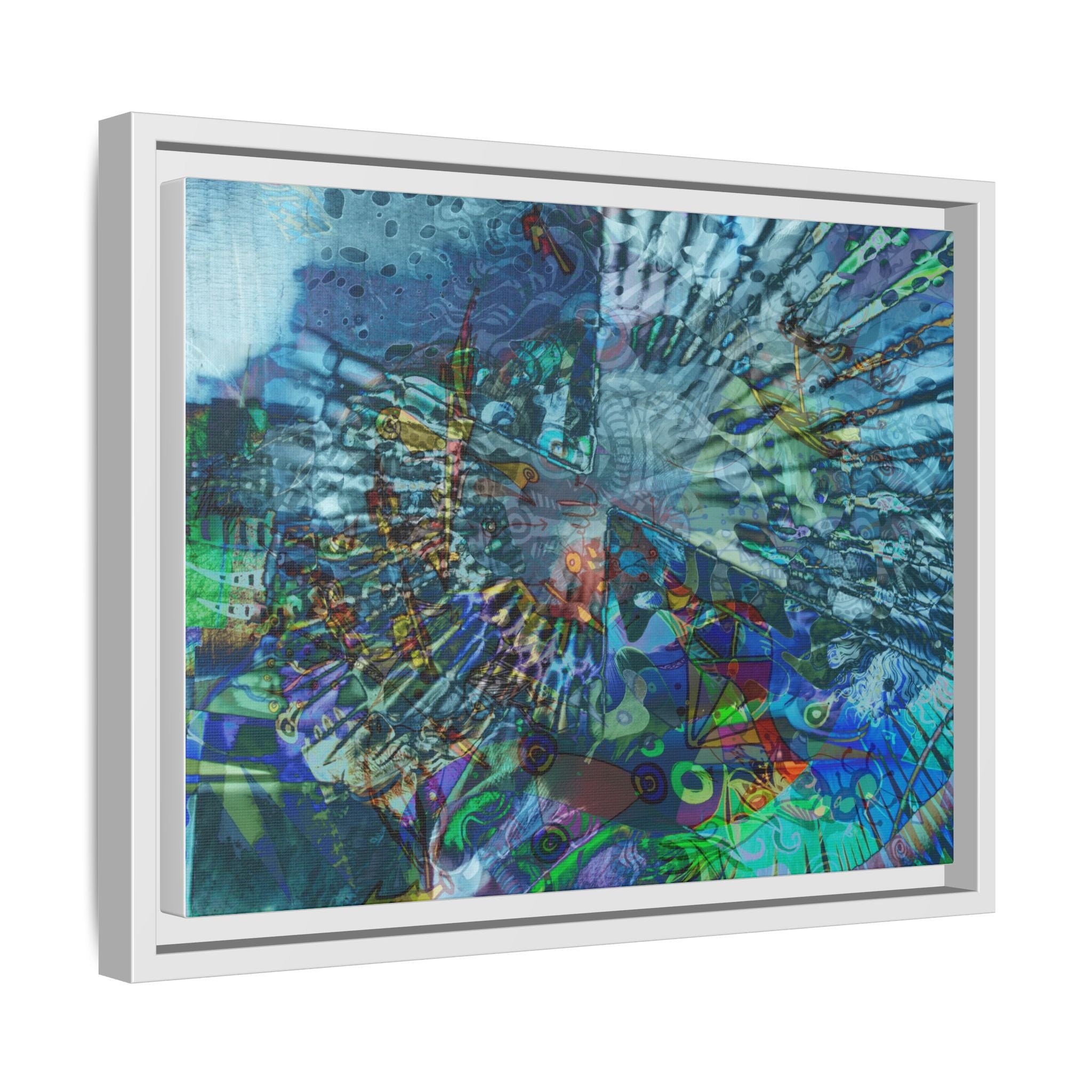 LucindaForevz21 Matte Canvas Framed Art