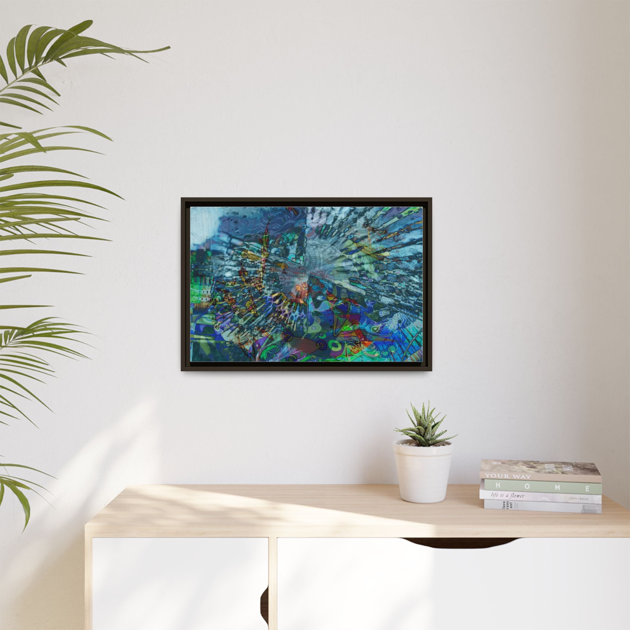 LucindaForevz21 Matte Canvas Framed Art