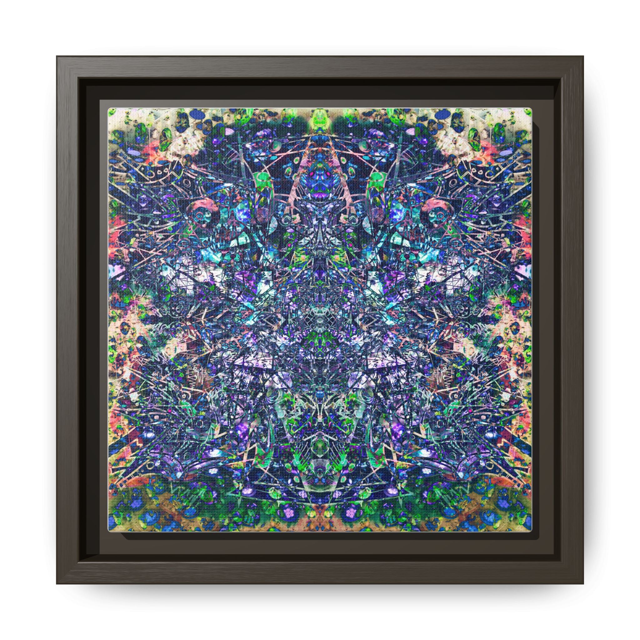 KAWABONGA Matte Canvas, Framed (Multi-color)