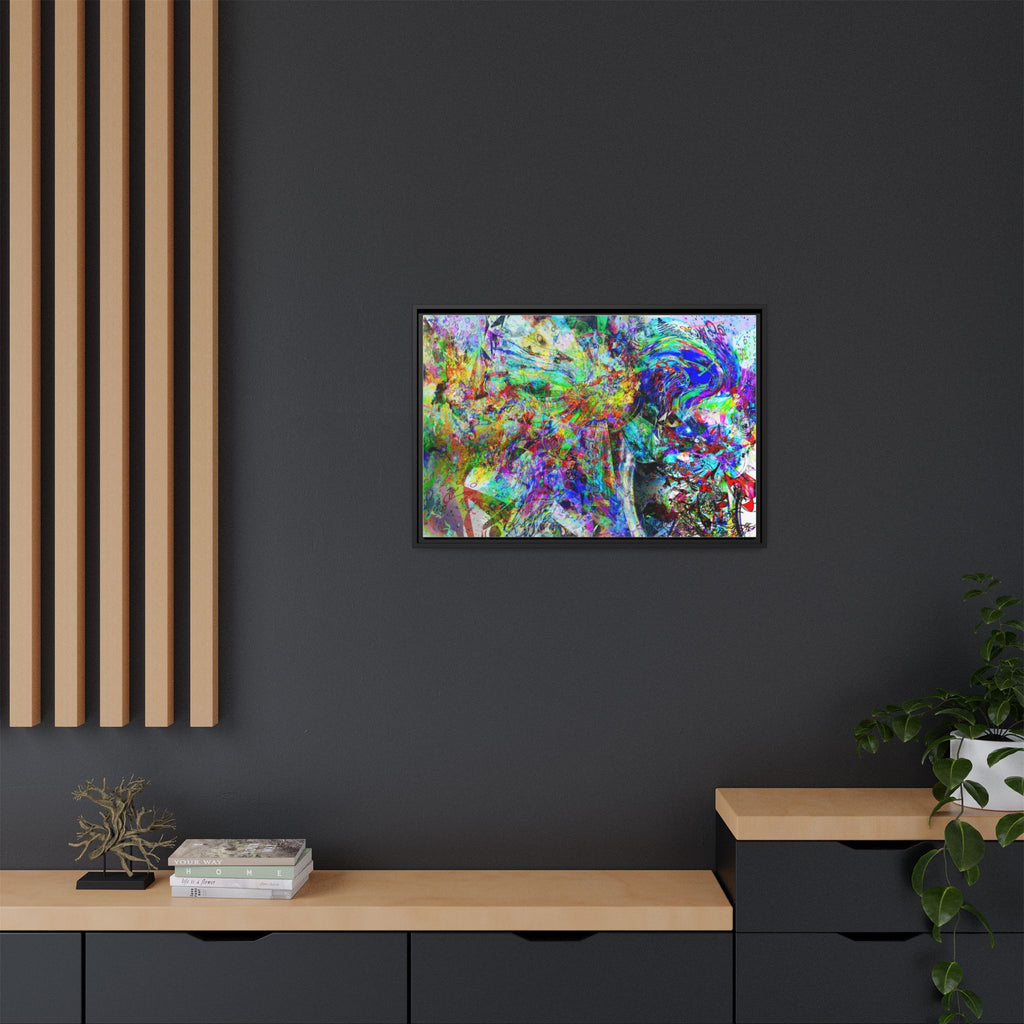 Barfing Beautifully Matte Canvas Print (Framed)