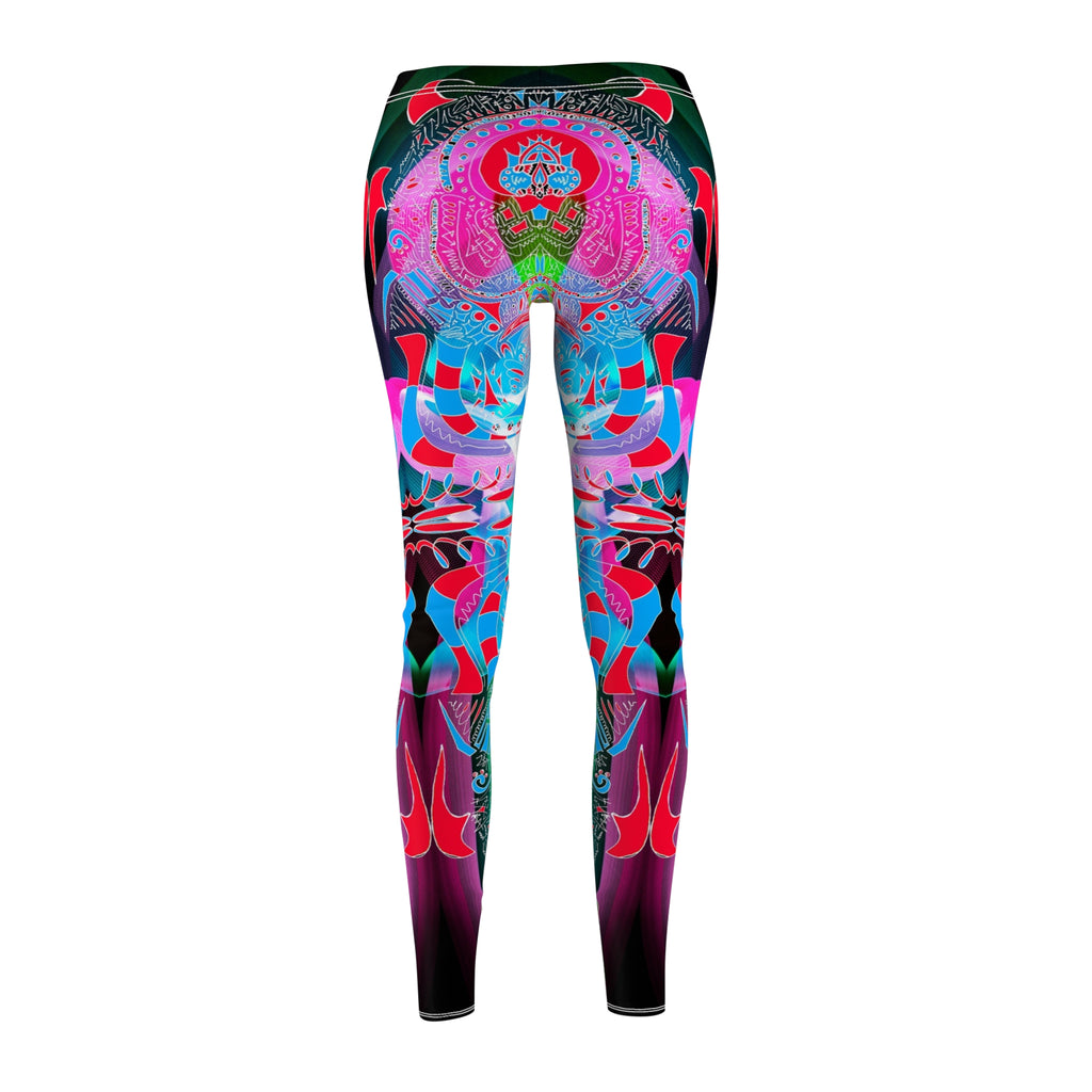 Hyperdimensional Butterfly 3 Leggings — Women’s Vibrant All-Over Print