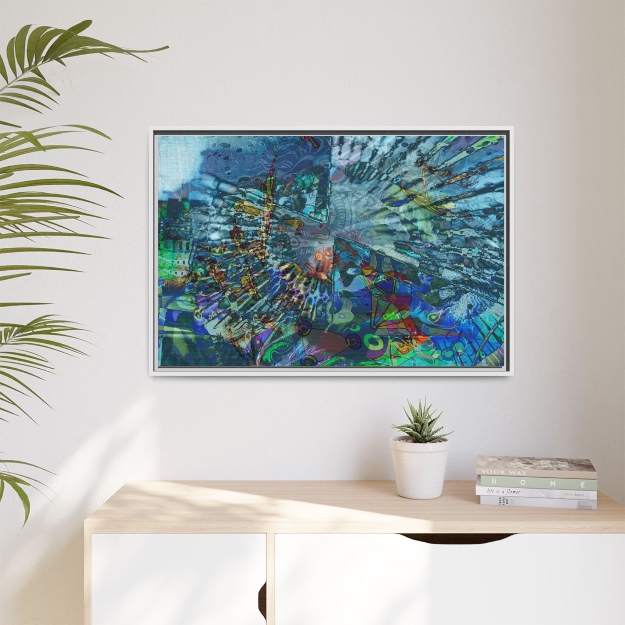 LucindaForevz21 Matte Canvas Framed Art