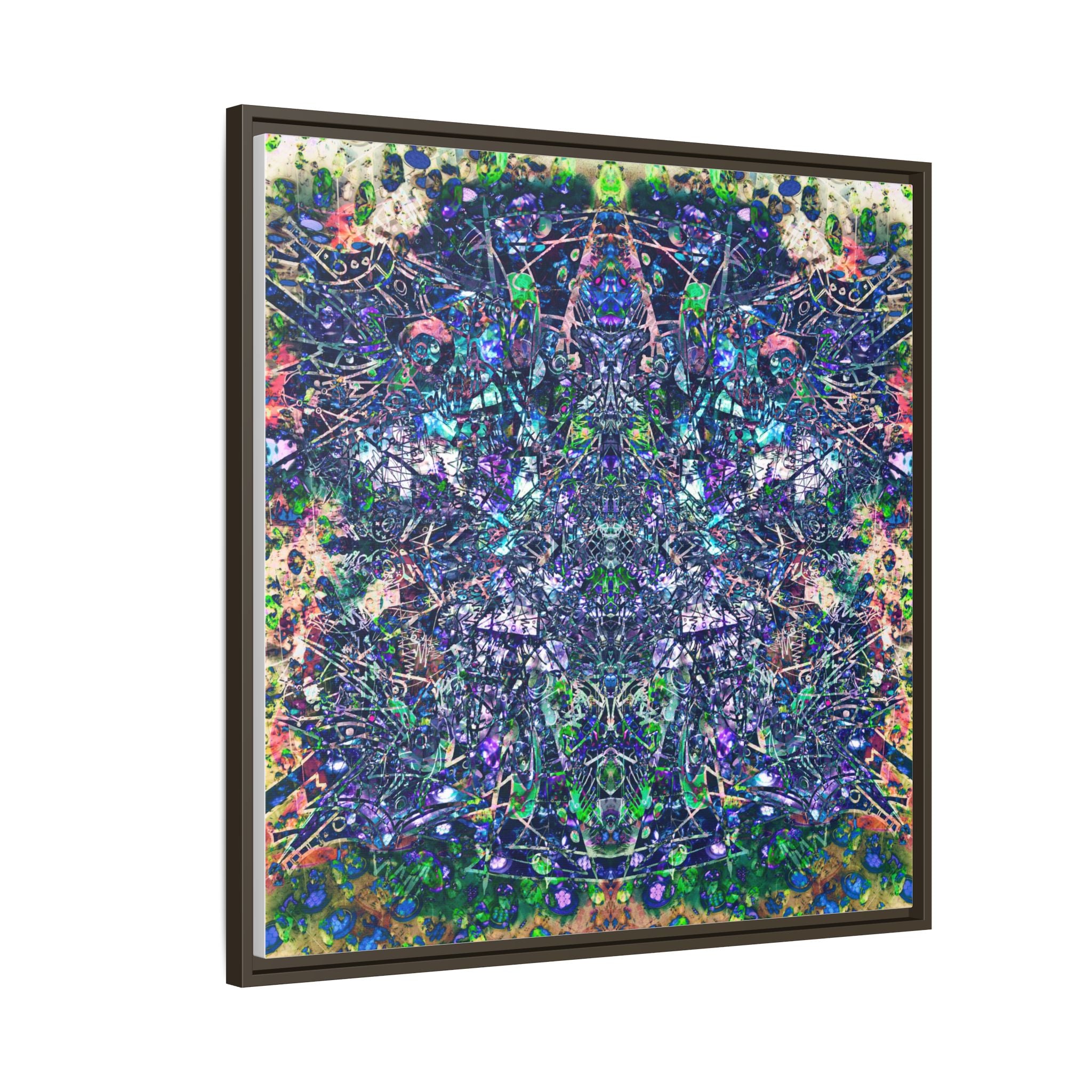 KAWABONGA Matte Canvas, Framed (Multi-color)