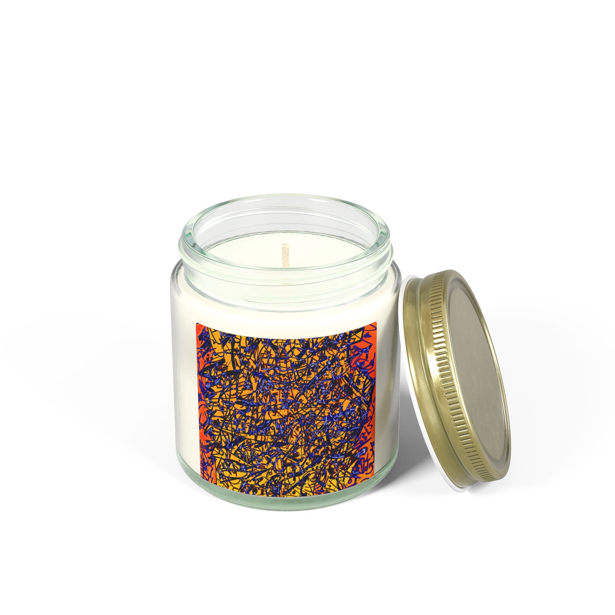 The Real Time Is Now 2015 - Coconut Apricot Scented Candle — Small Glass Jar (4oz/9oz)