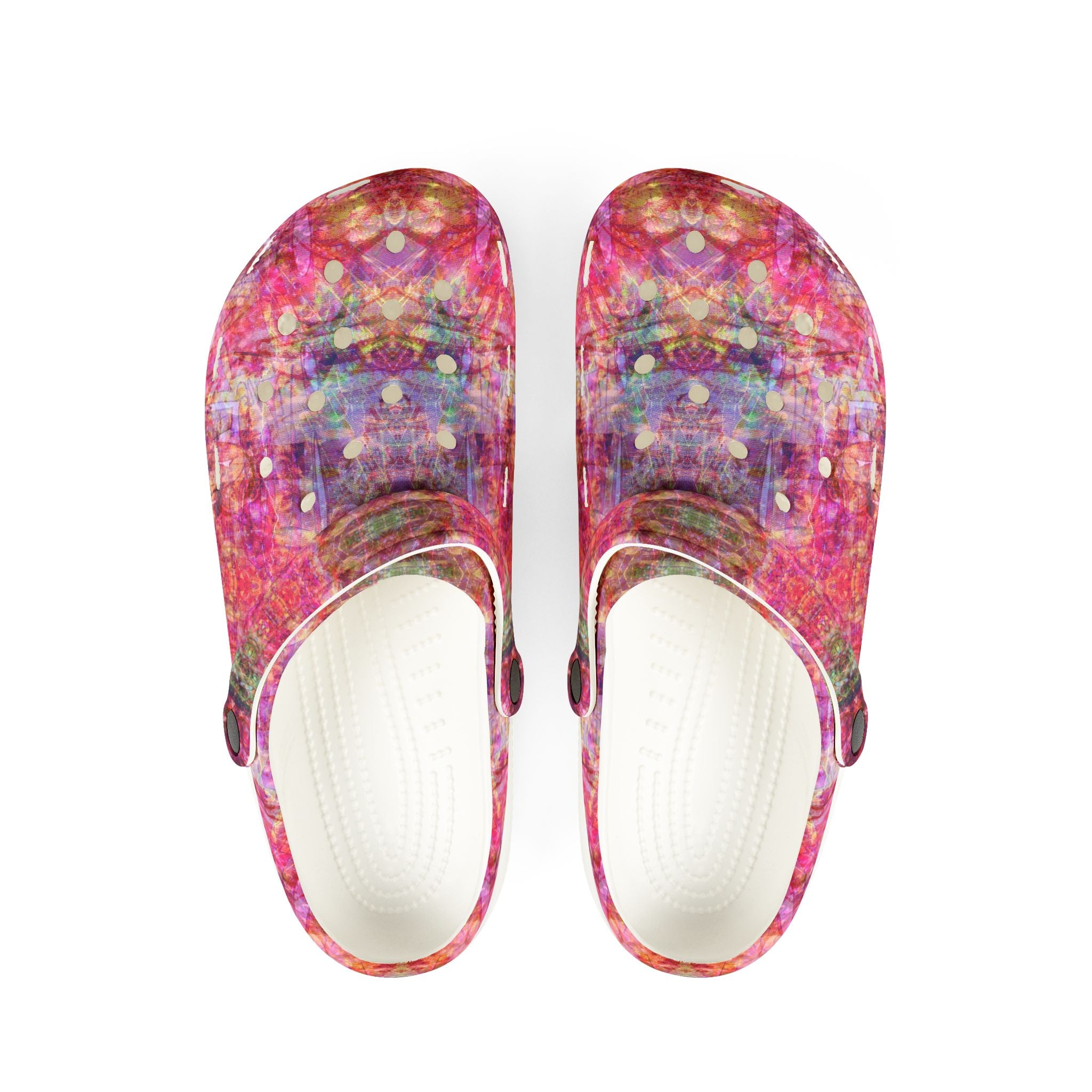Beau If Ful M9 - Colorful Boho Floral EVA Clogs — Lightweight Garden & Beach Slip-Ons