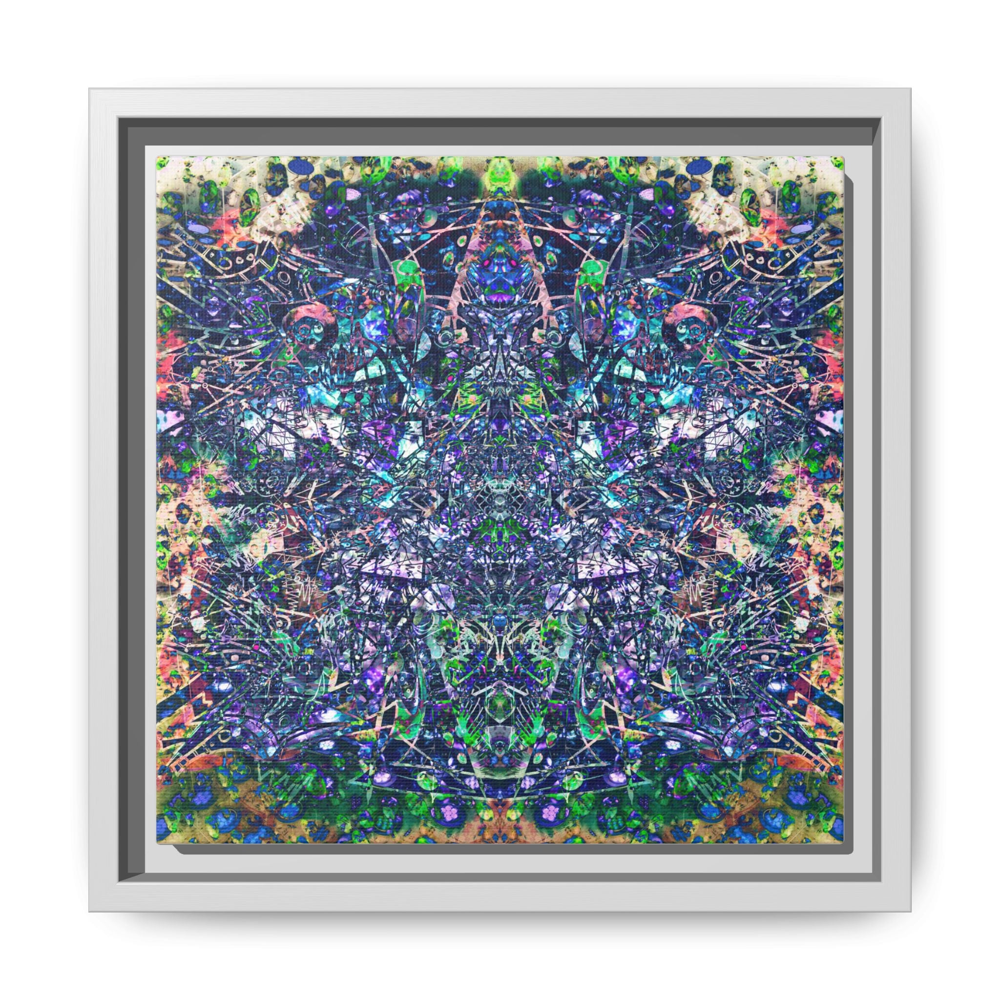 KAWABONGA Matte Canvas, Framed (Multi-color)