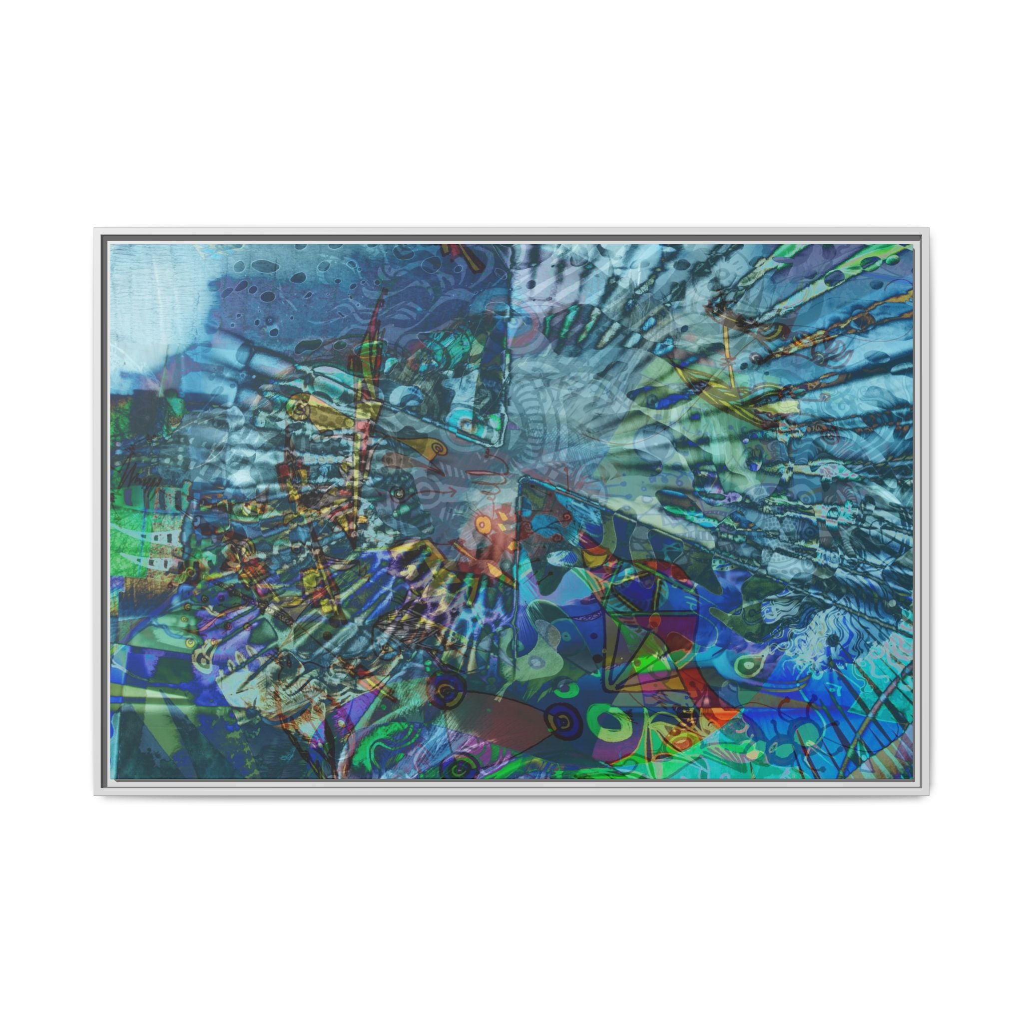 LucindaForevz21 Matte Canvas Framed Art