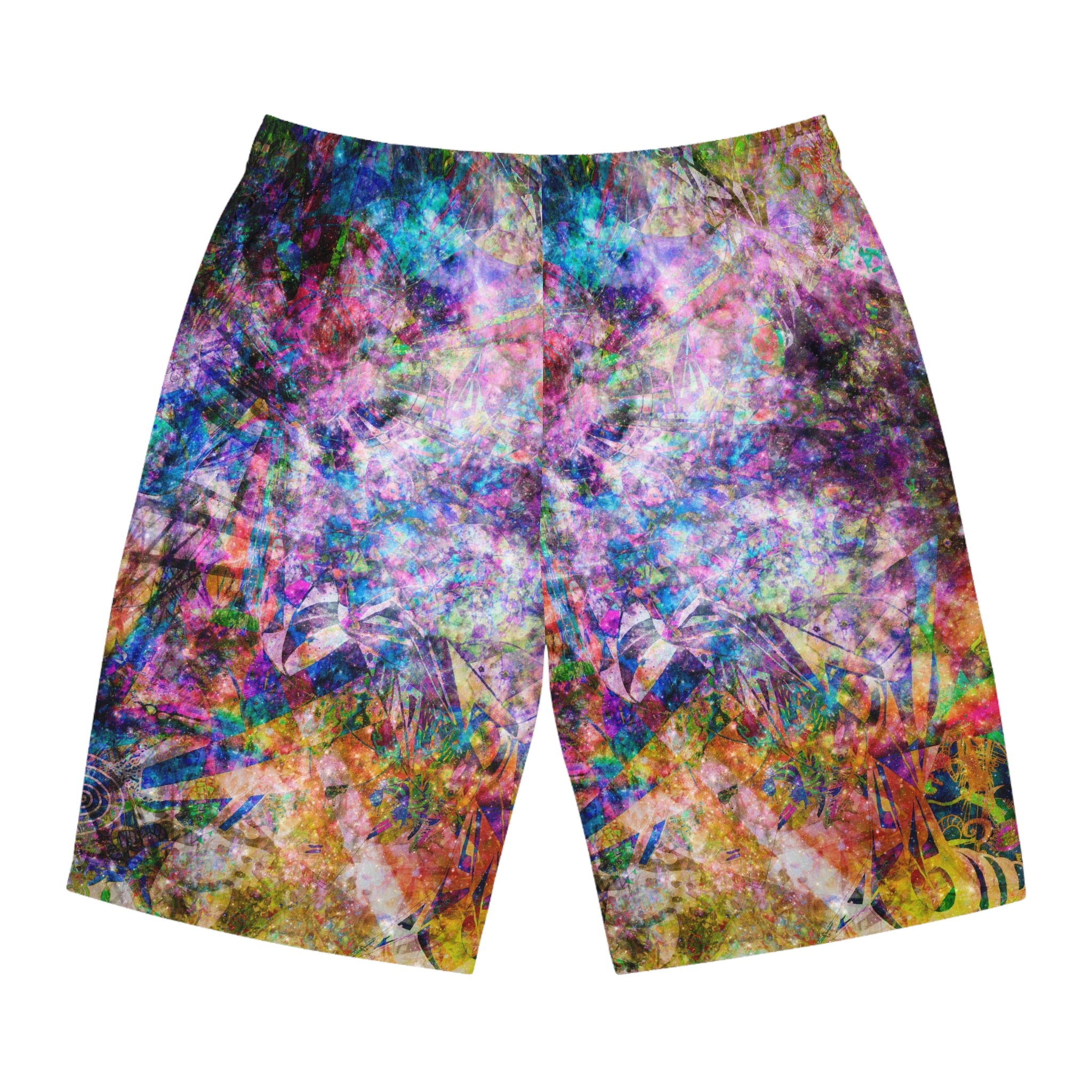 Space Shower 2 Men's Board Shorts