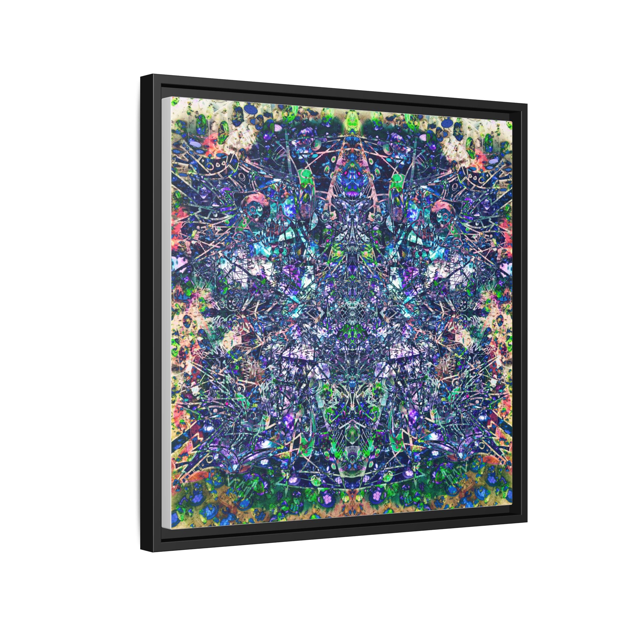 KAWABONGA Matte Canvas, Framed (Multi-color)