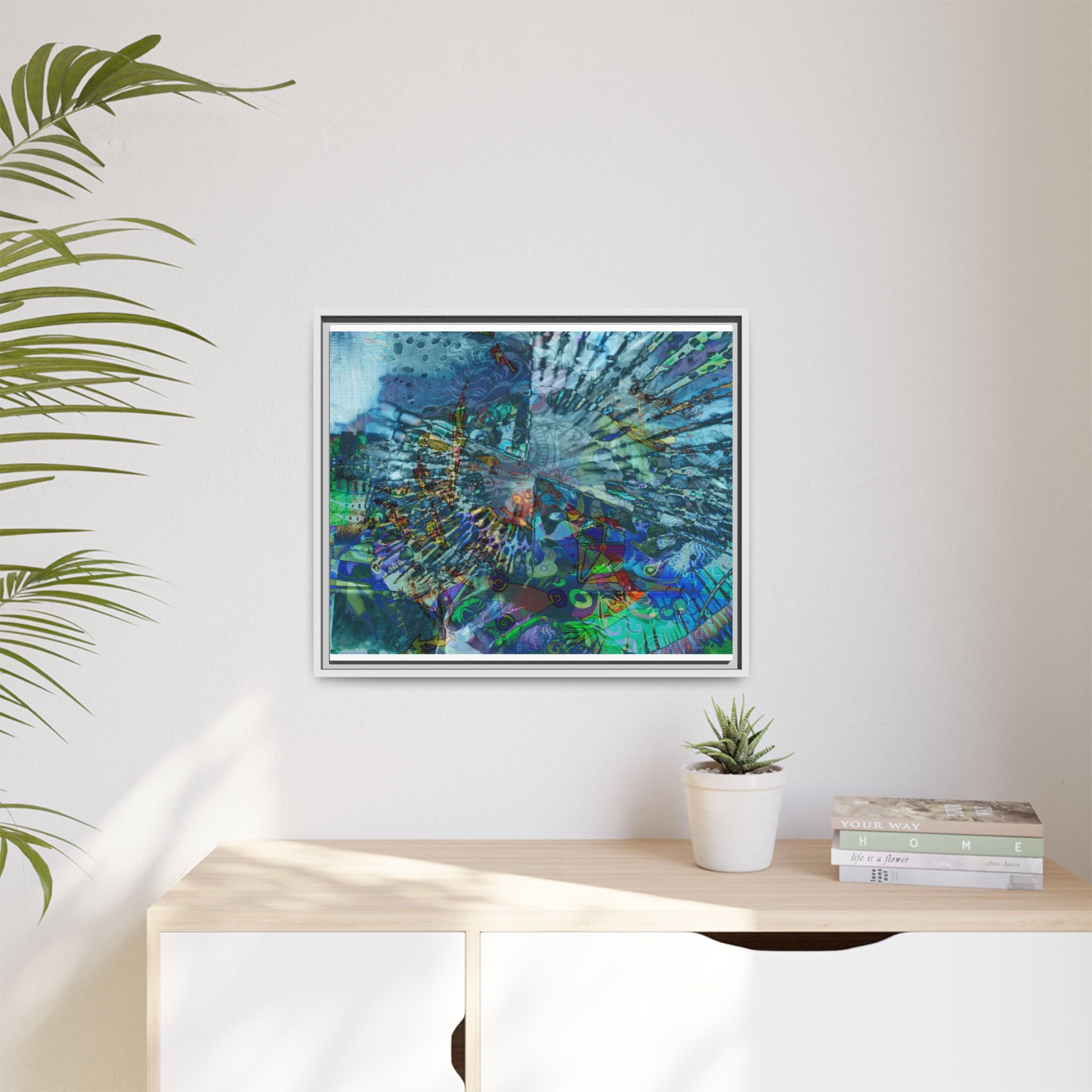 LucindaForevz21 Matte Canvas Framed Art