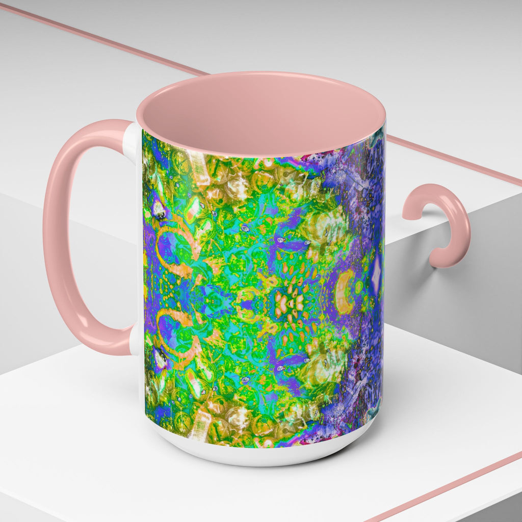 Intergalactic Infinity Coffee Mug — Colorful Psychedelic Art 11/15oz