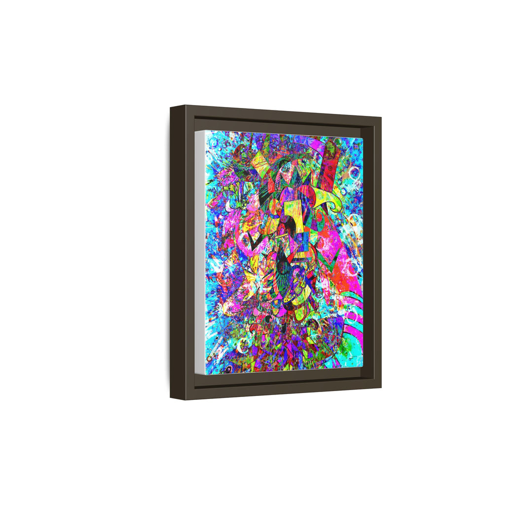 Love Monster Matte Canvas, Framed (Multi-color)