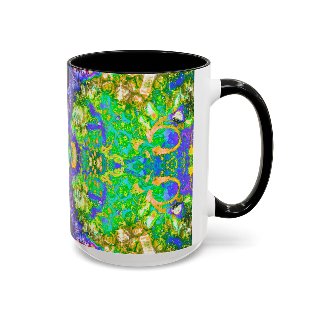 Intergalactic Infinity Coffee Mug — Colorful Psychedelic Art 11/15oz
