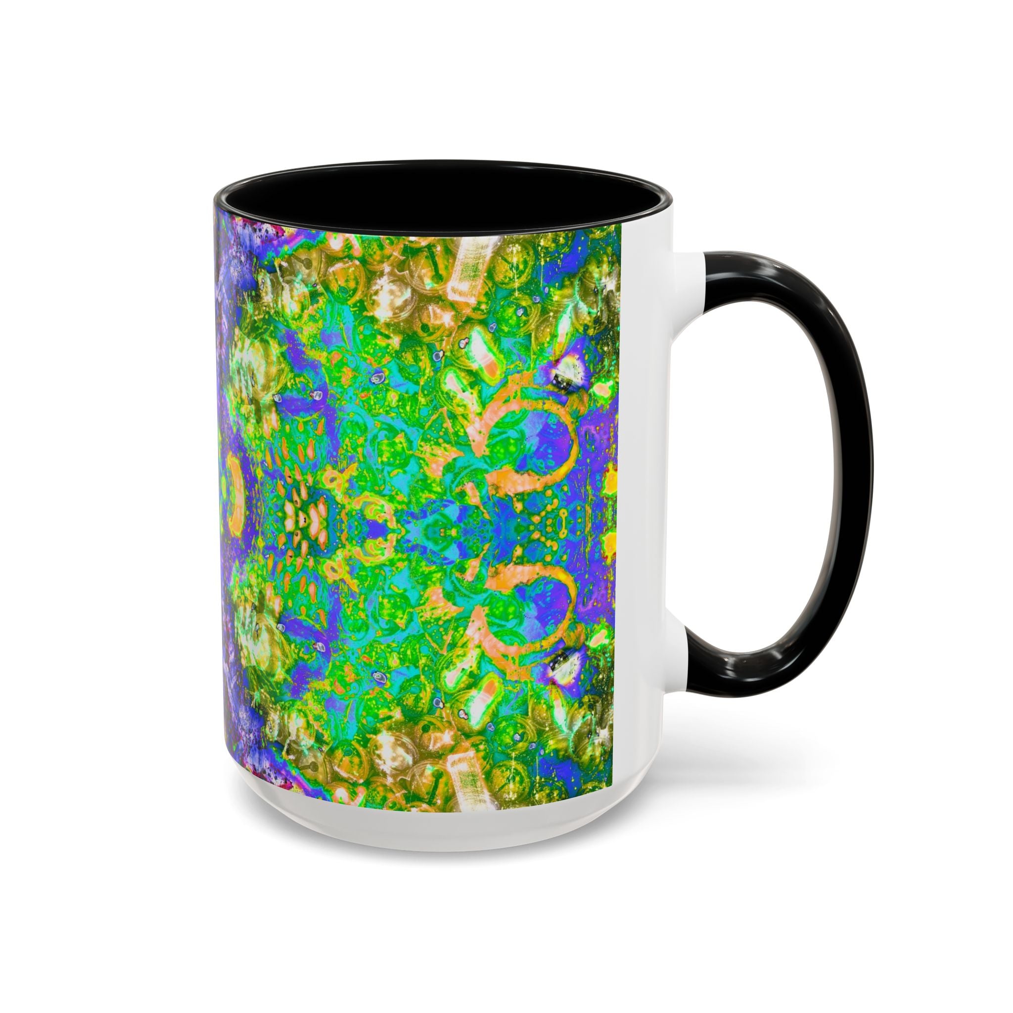 Intergalactic Infinity Coffee Mug — Colorful Psychedelic Art 11/15oz