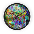 Barfing Beautifully Wall Clock — Colorful Art Timepiece