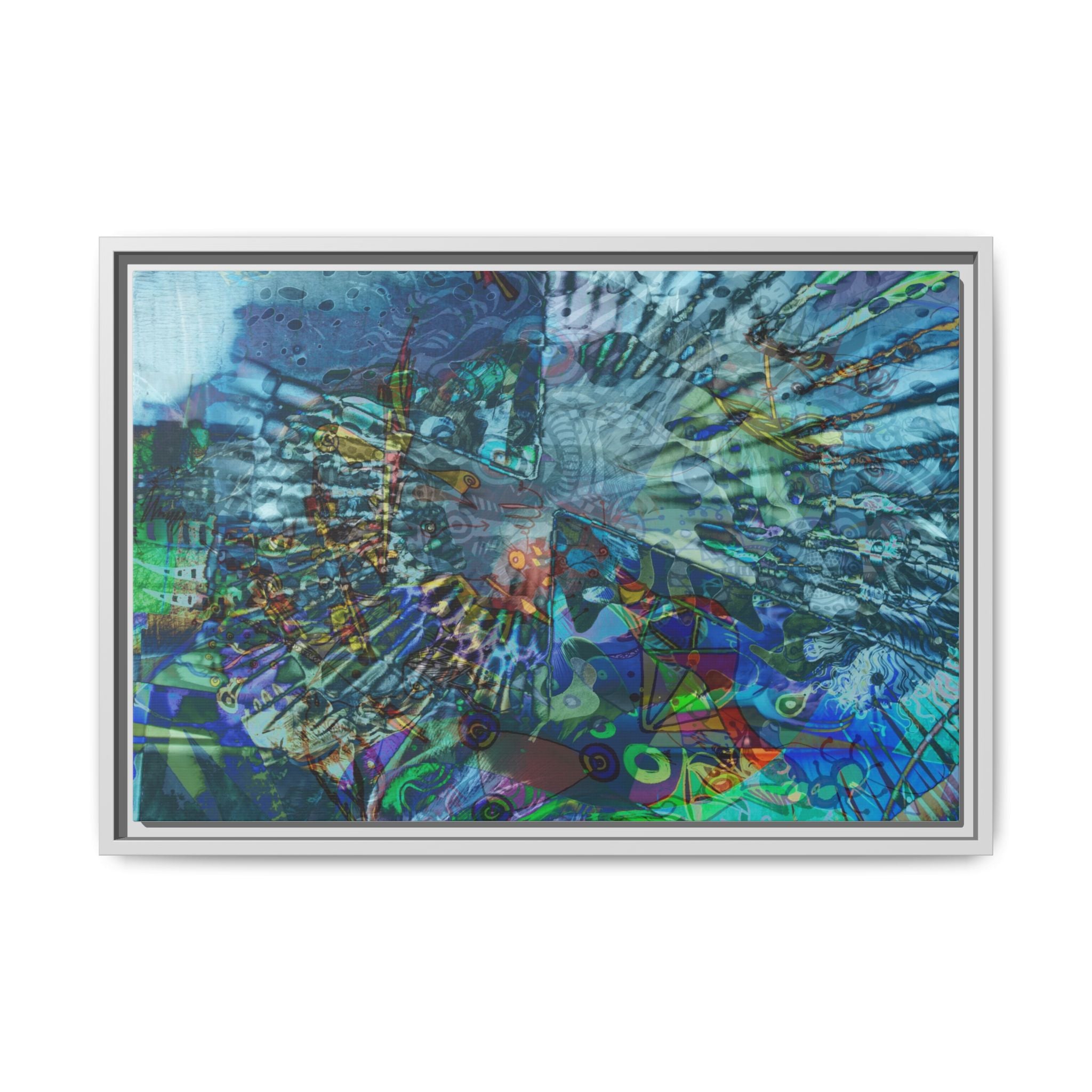 LucindaForevz21 Matte Canvas Framed Art