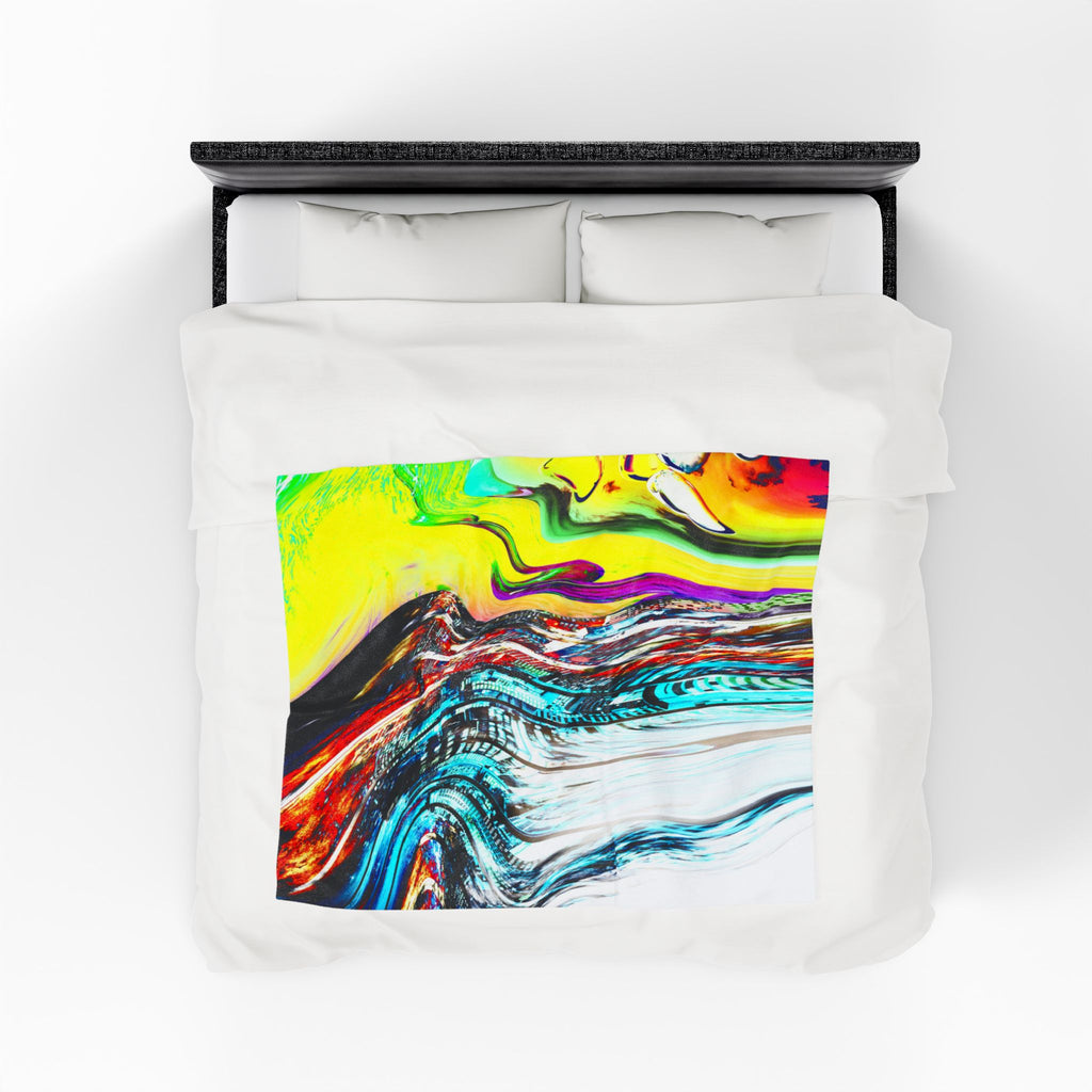 Slip And Slide Plush Blanket