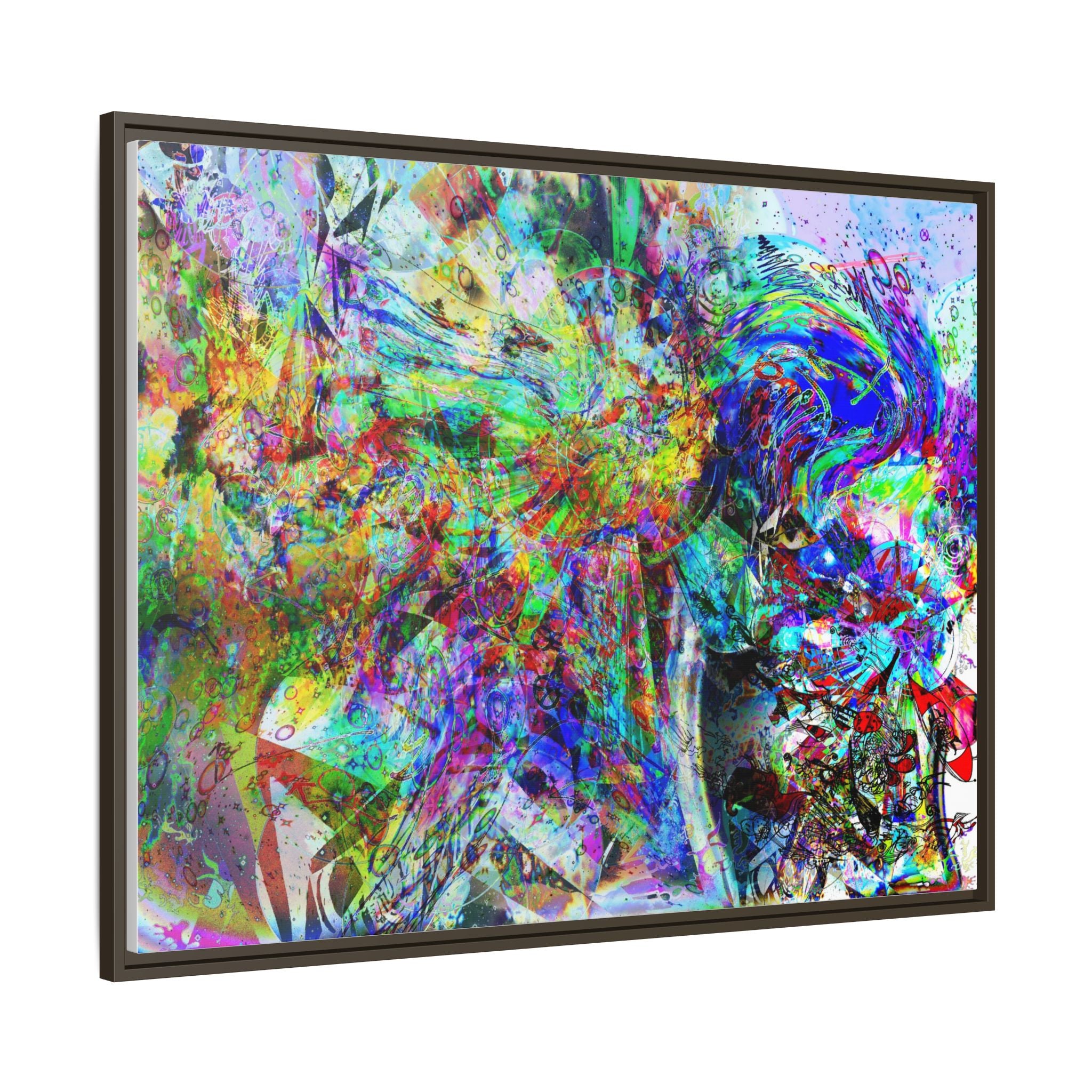 Barfing Beautifully Matte Canvas Print (Framed)
