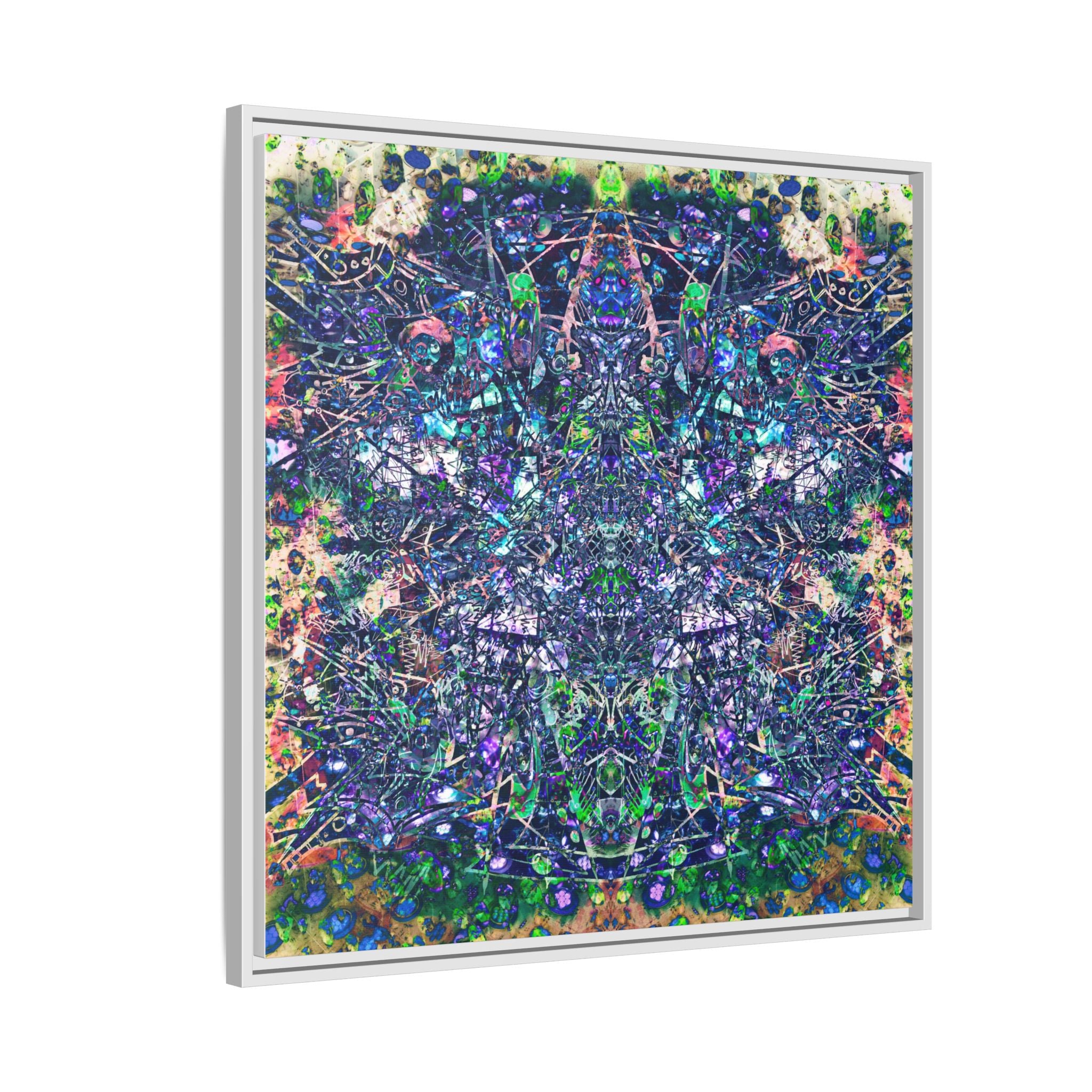 KAWABONGA Matte Canvas, Framed (Multi-color)