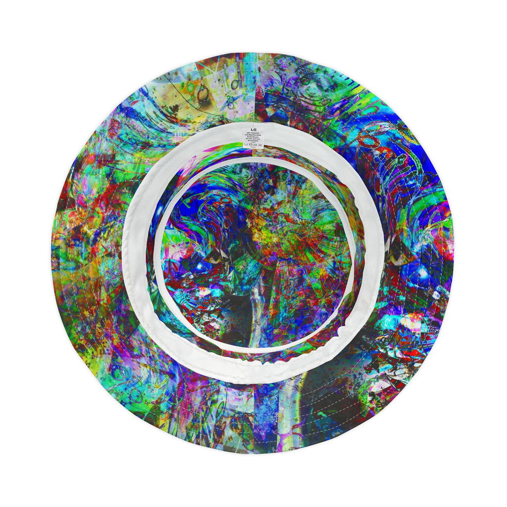 Barfing Beautifully Bucket Hat — Vibrant All-Over-Print Sun Hat