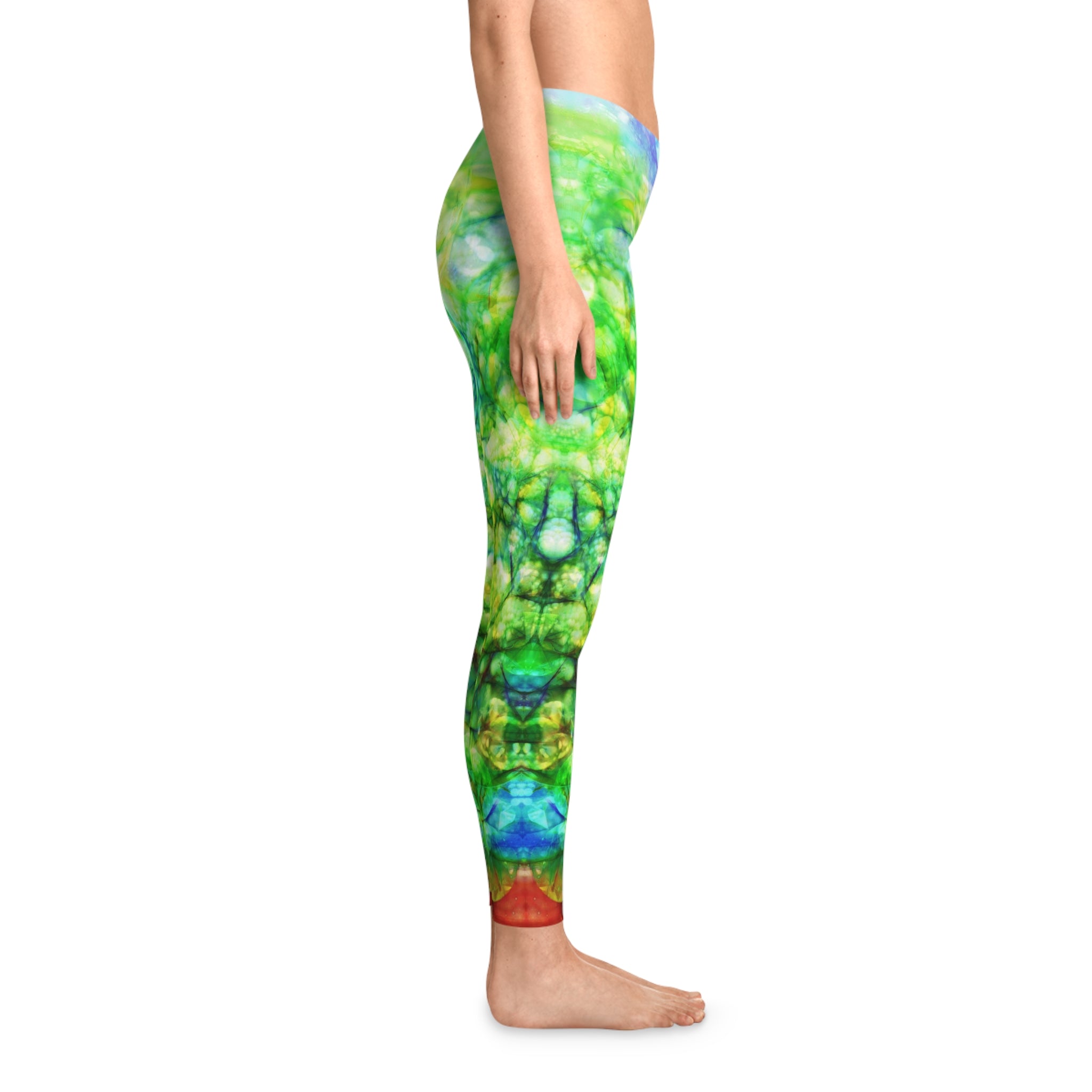 BASS IMMORTAL 30 Leggings — Psychedelic Abstract Activewear