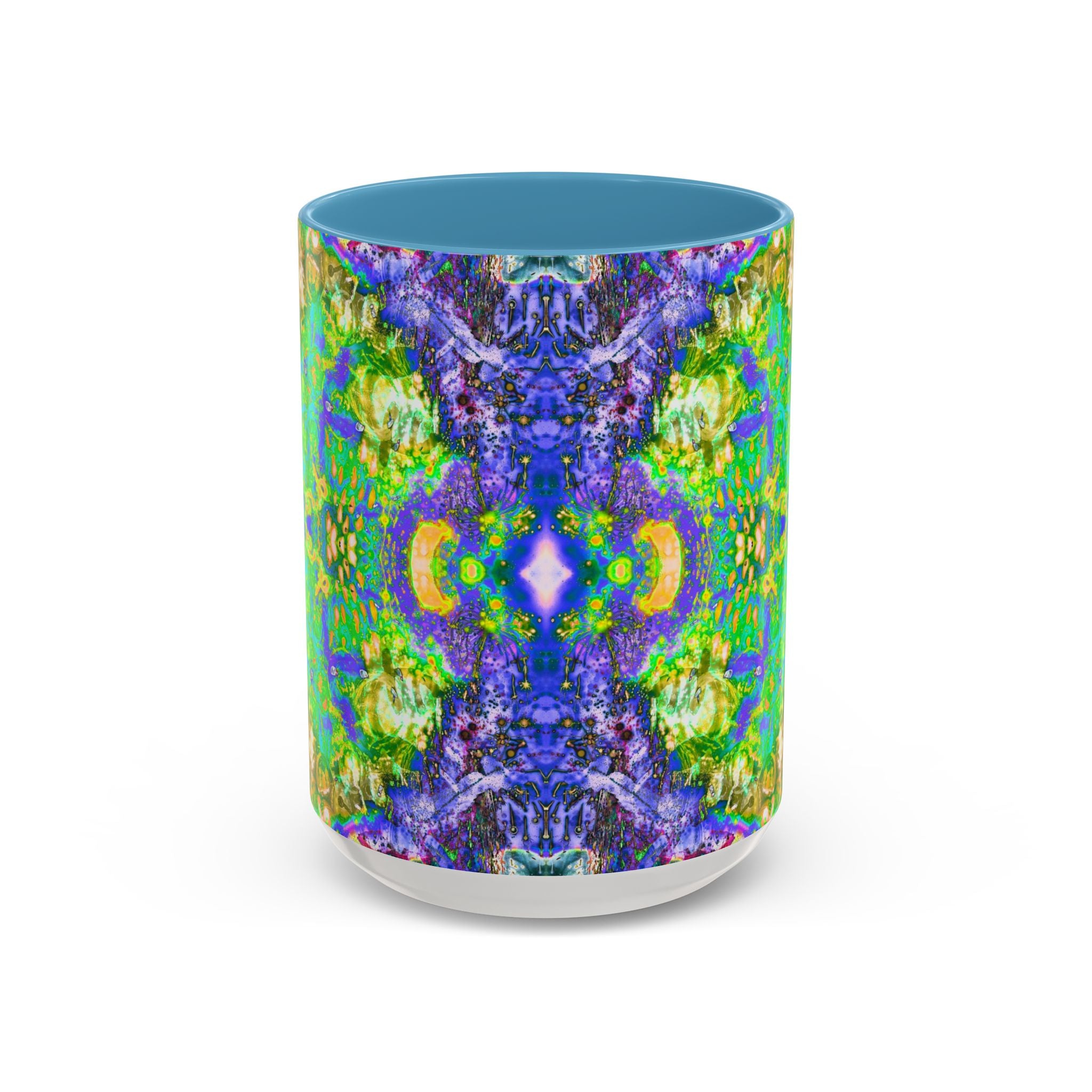 Intergalactic Infinity Coffee Mug — Colorful Psychedelic Art 11/15oz