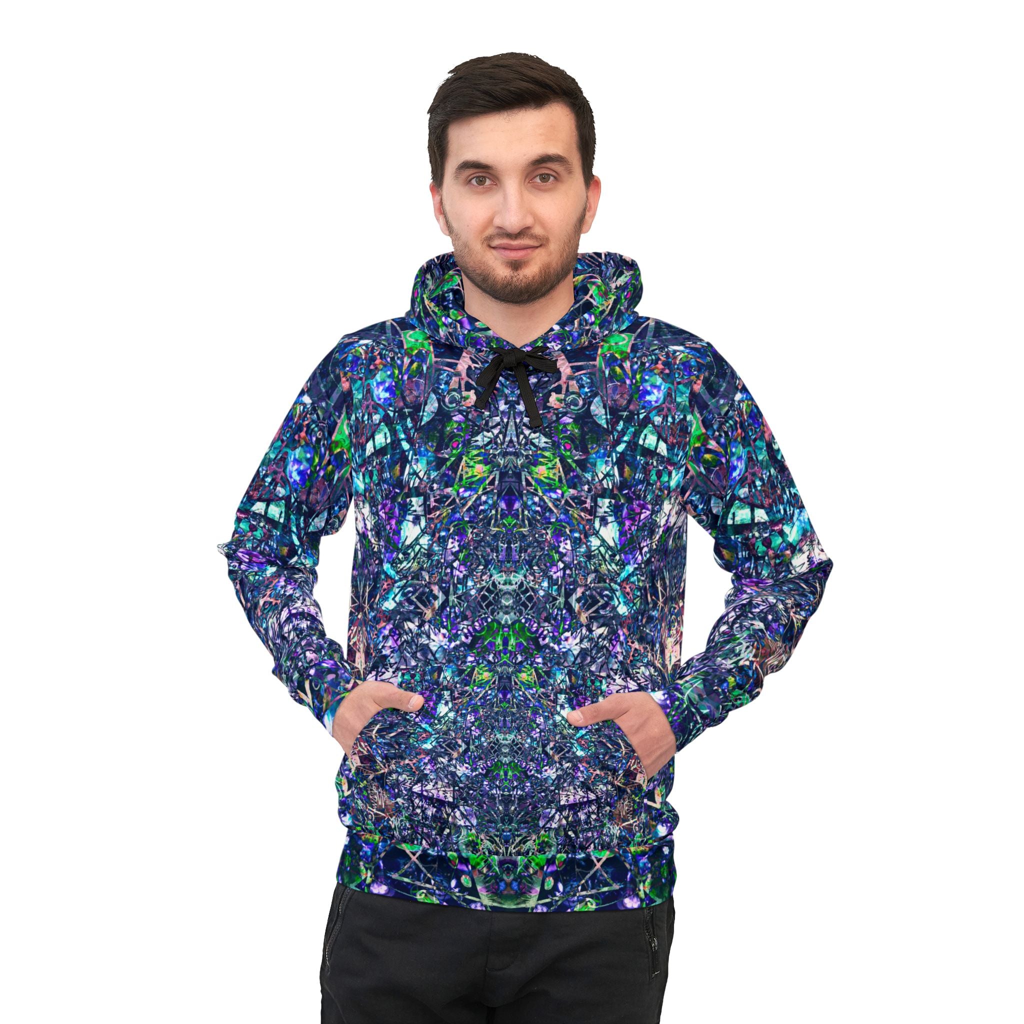 KAWABONGA Athletic Hoodie — All-Over Print