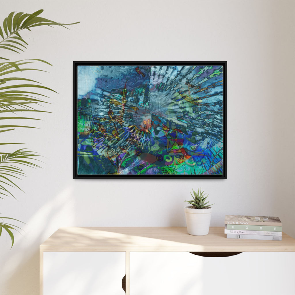 LucindaForevz21 Matte Canvas Framed Art