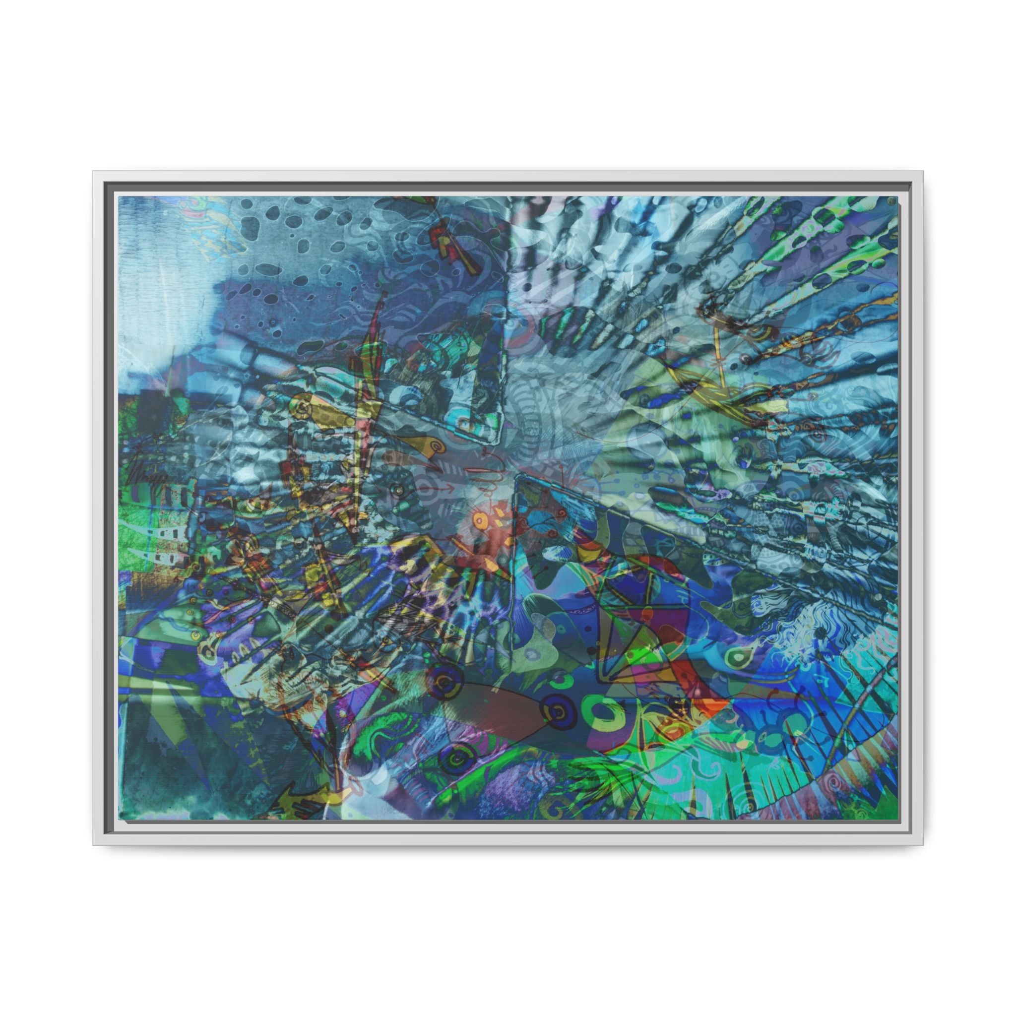 LucindaForevz21 Matte Canvas Framed Art