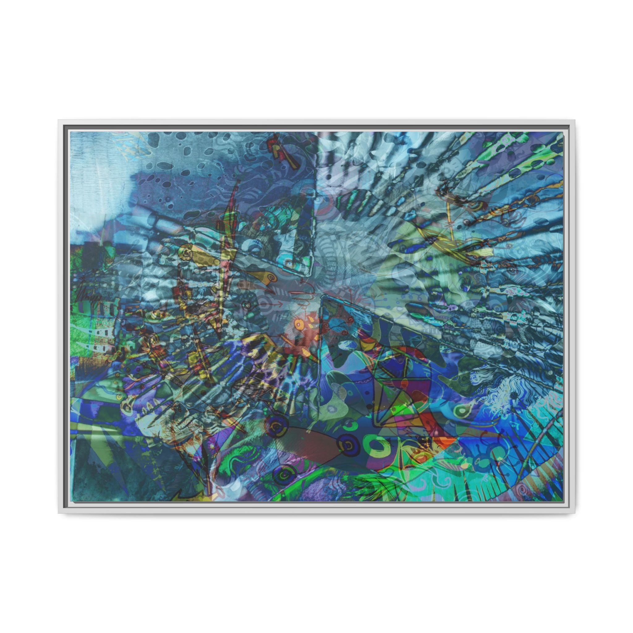 LucindaForevz21 Matte Canvas Framed Art