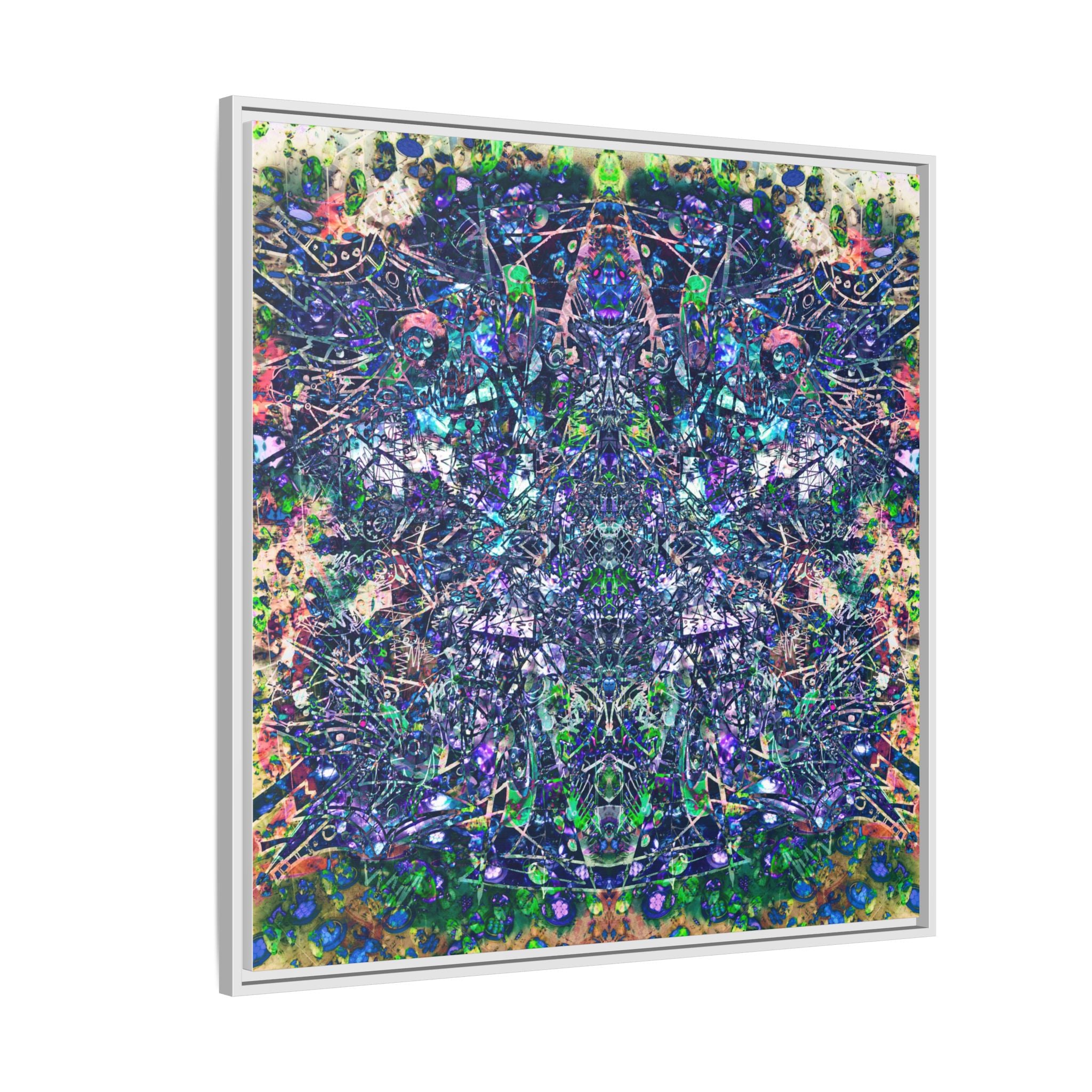 KAWABONGA Matte Canvas, Framed (Multi-color)