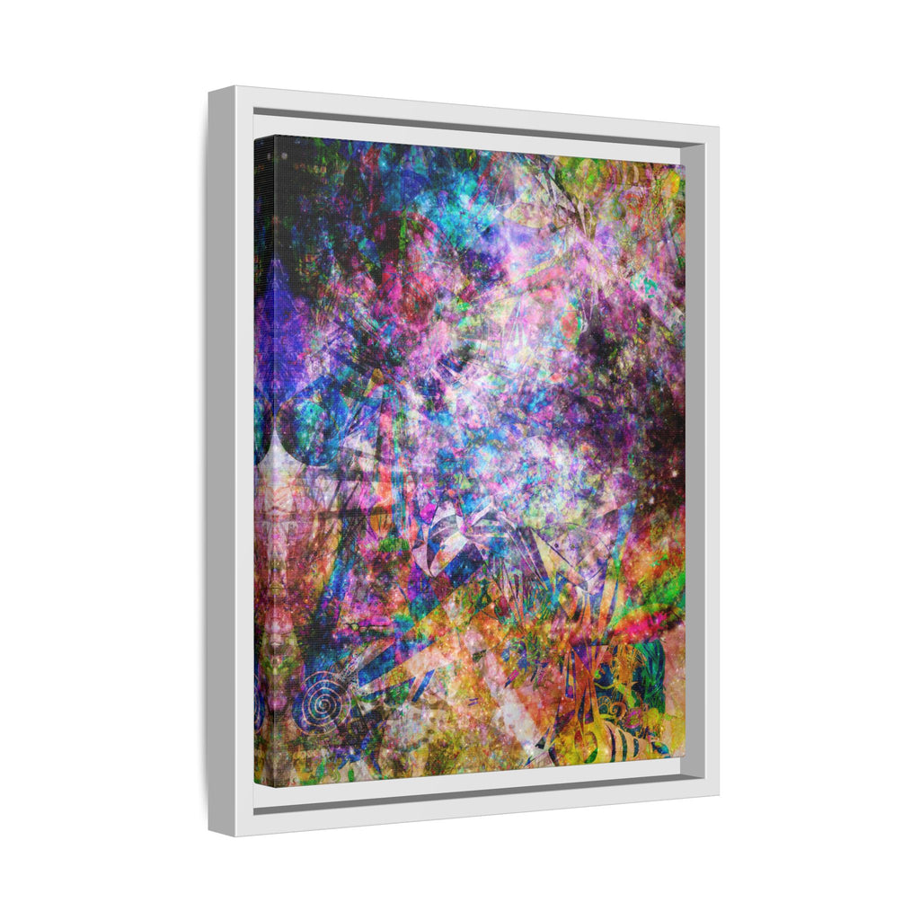 Space Shower 2 Canvas Art – Vibrant Textured Wall Décor