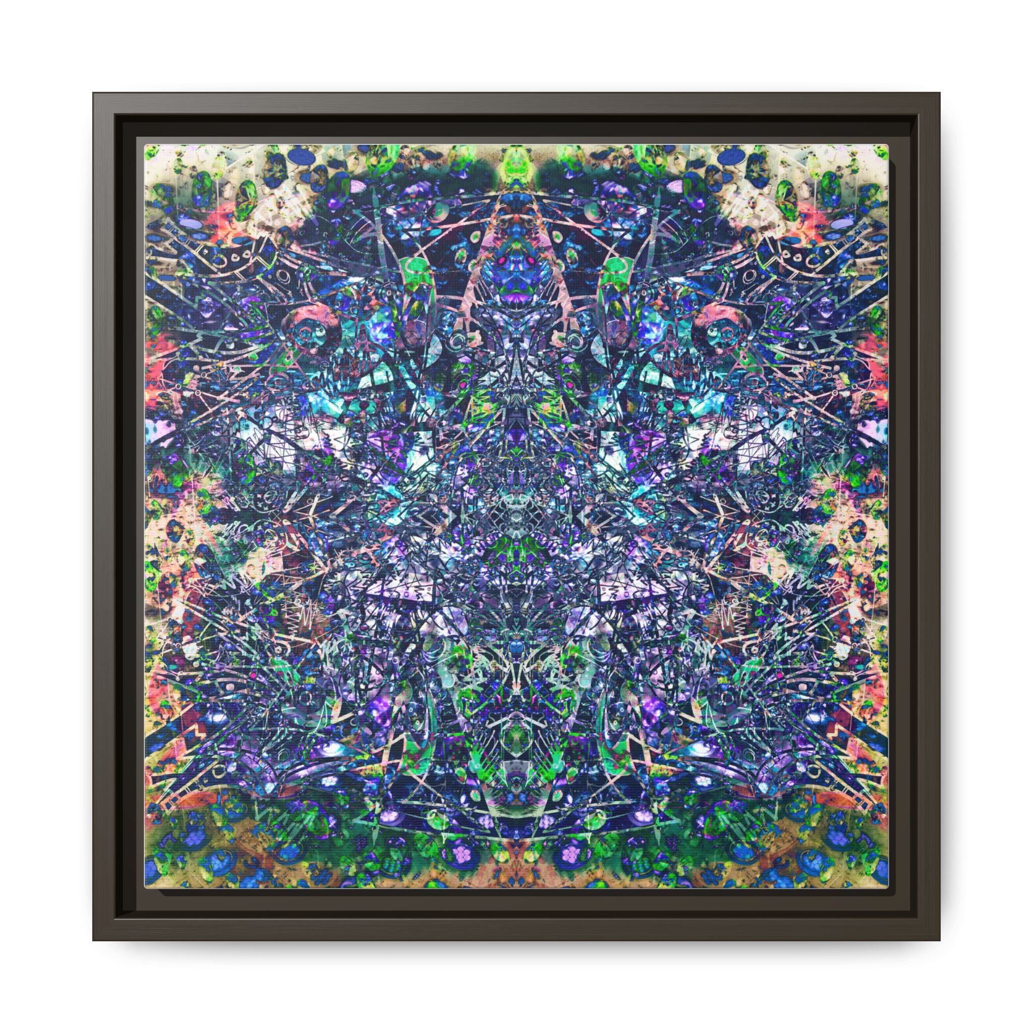 KAWABONGA Matte Canvas, Framed (Multi-color)