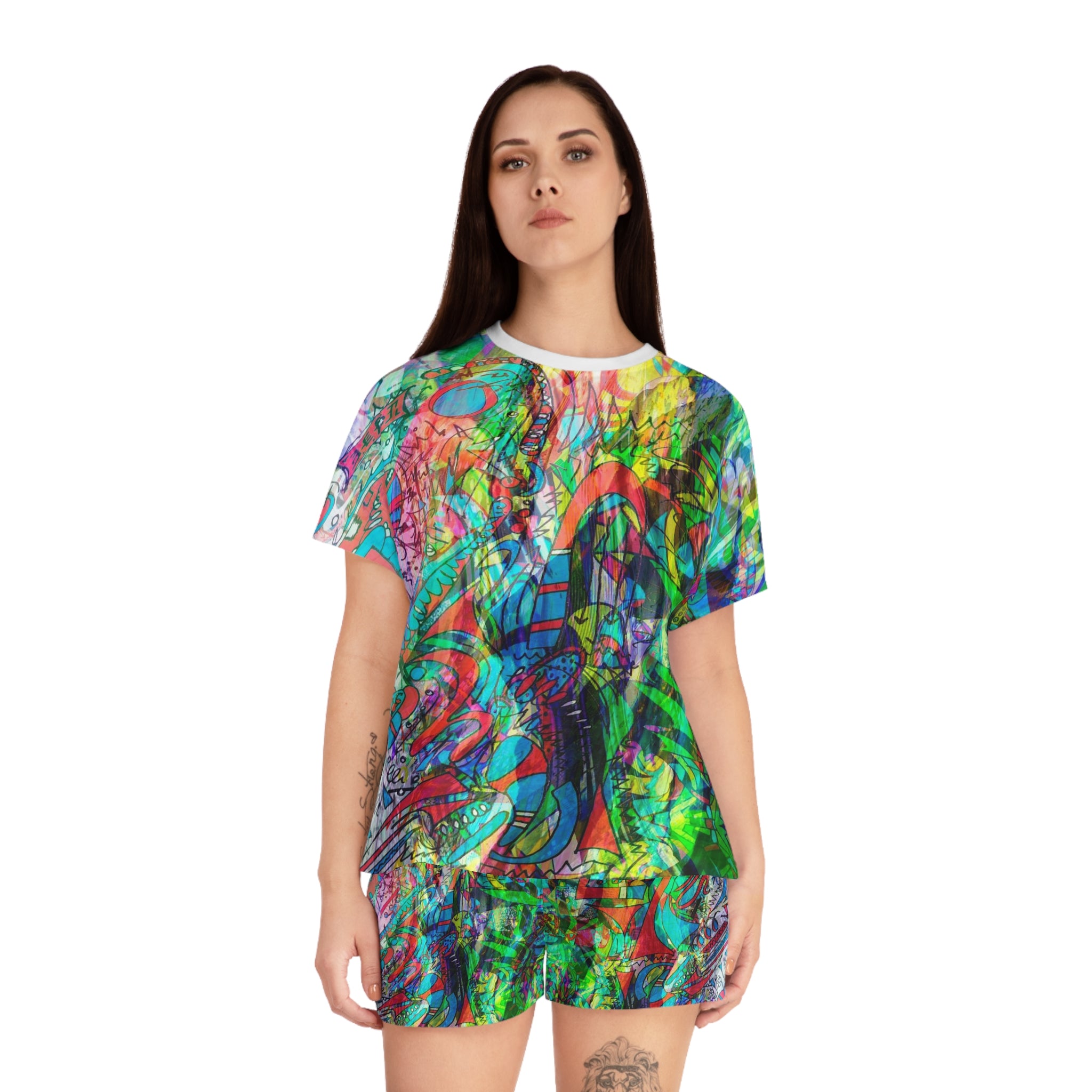 Floating Forever 9 Women's Short Pajama Set