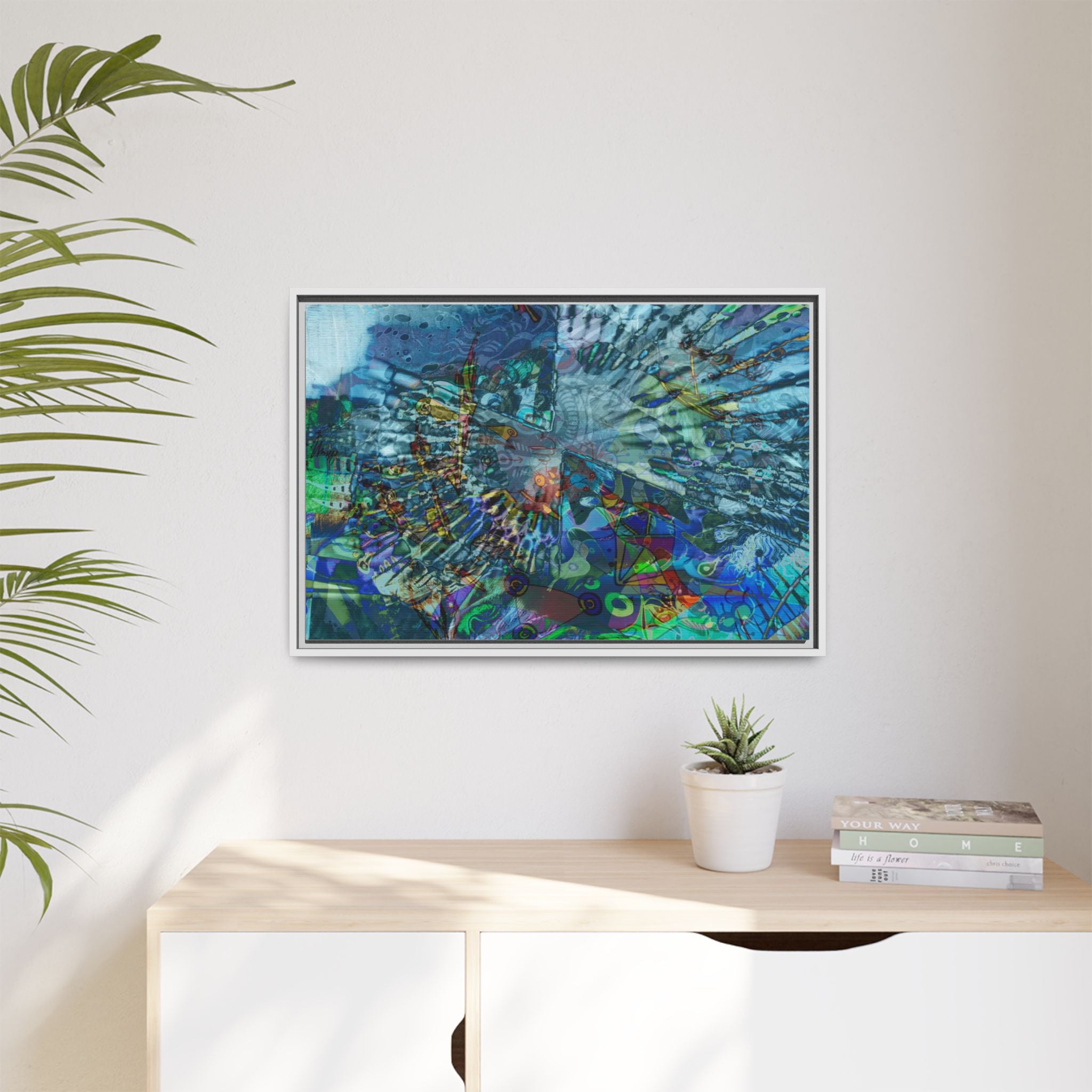 LucindaForevz21 Matte Canvas Framed Art