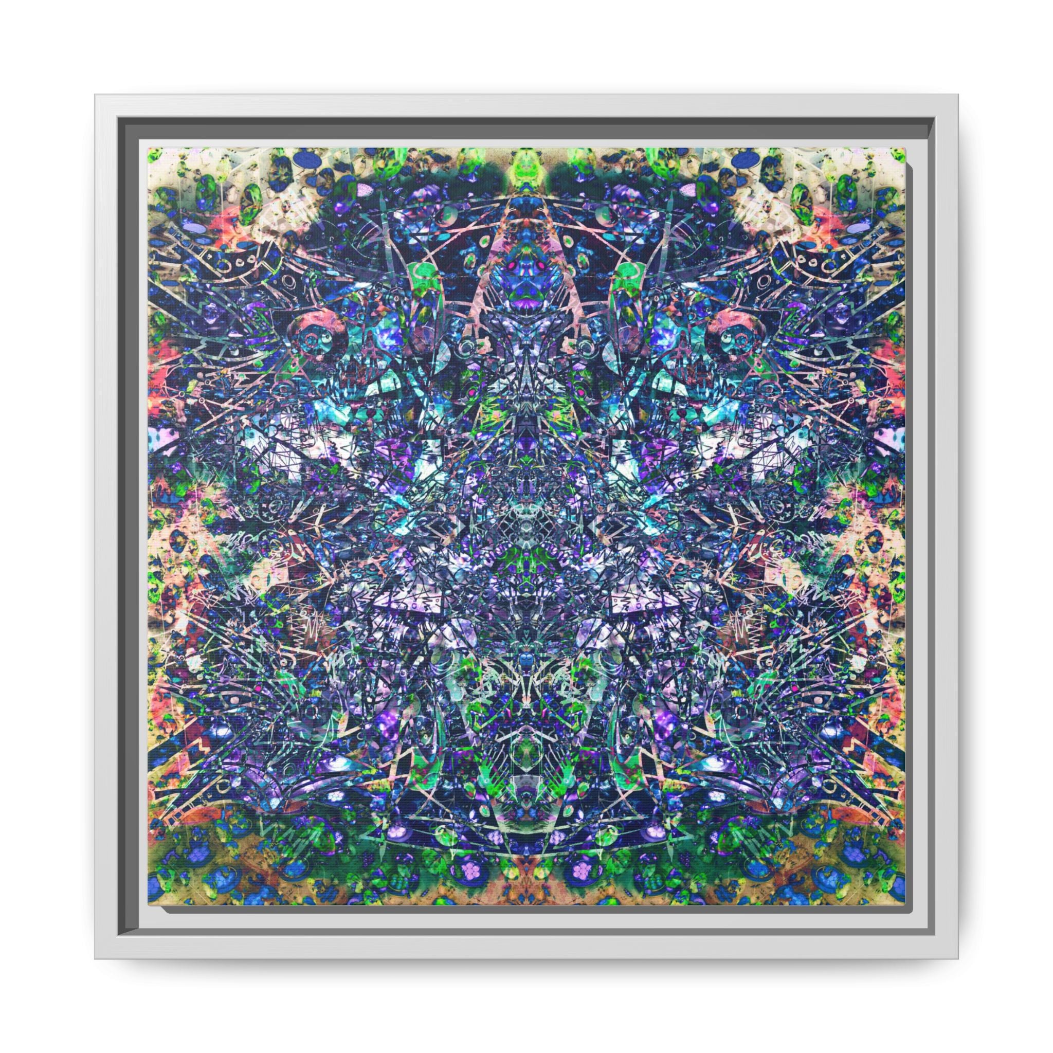 KAWABONGA Matte Canvas, Framed (Multi-color)