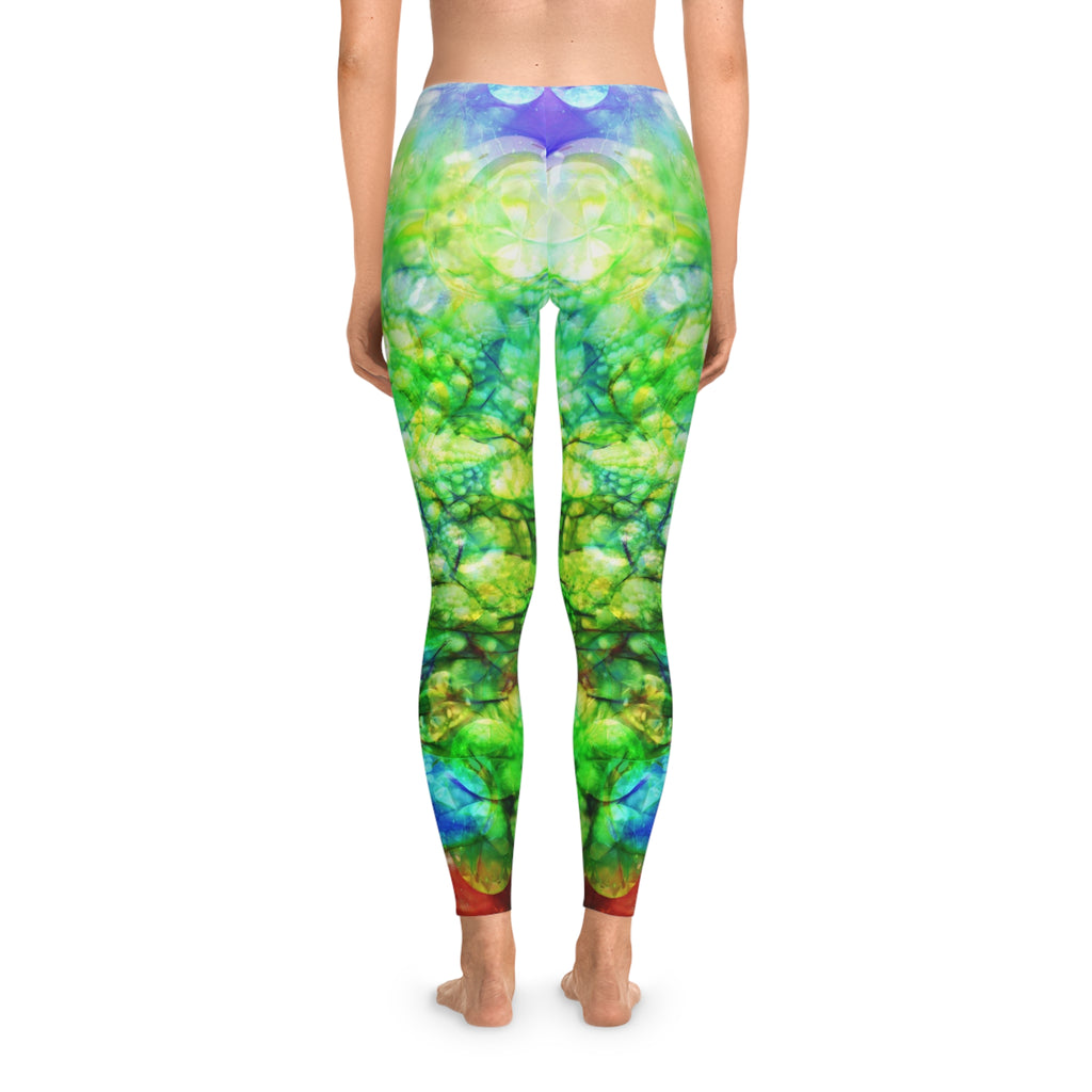 BASS IMMORTAL 30 Leggings — Psychedelic Abstract Activewear